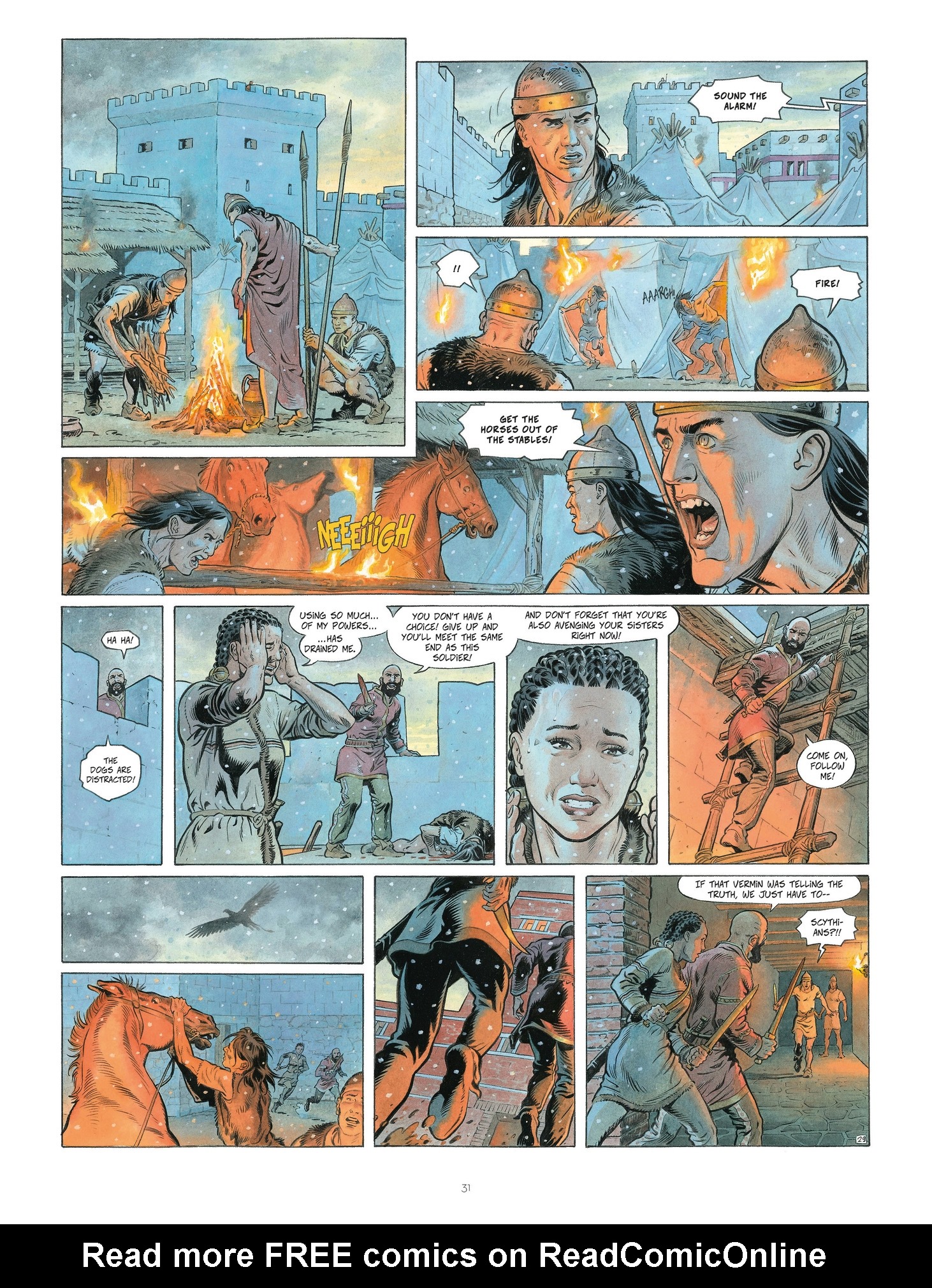 Read online Conquests comic -  Issue #4 - 31