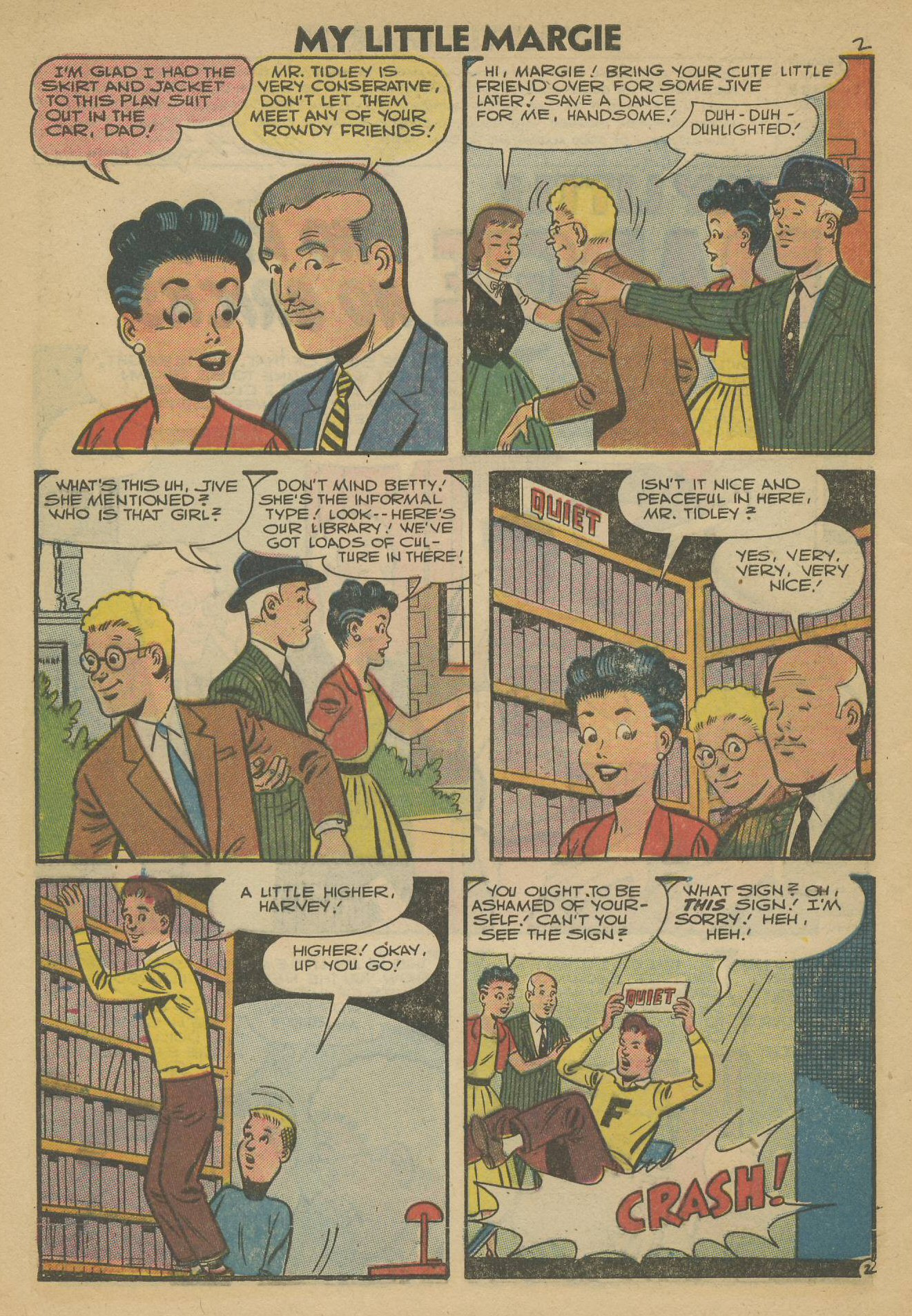 Read online My Little Margie (1954) comic -  Issue #16 - 4