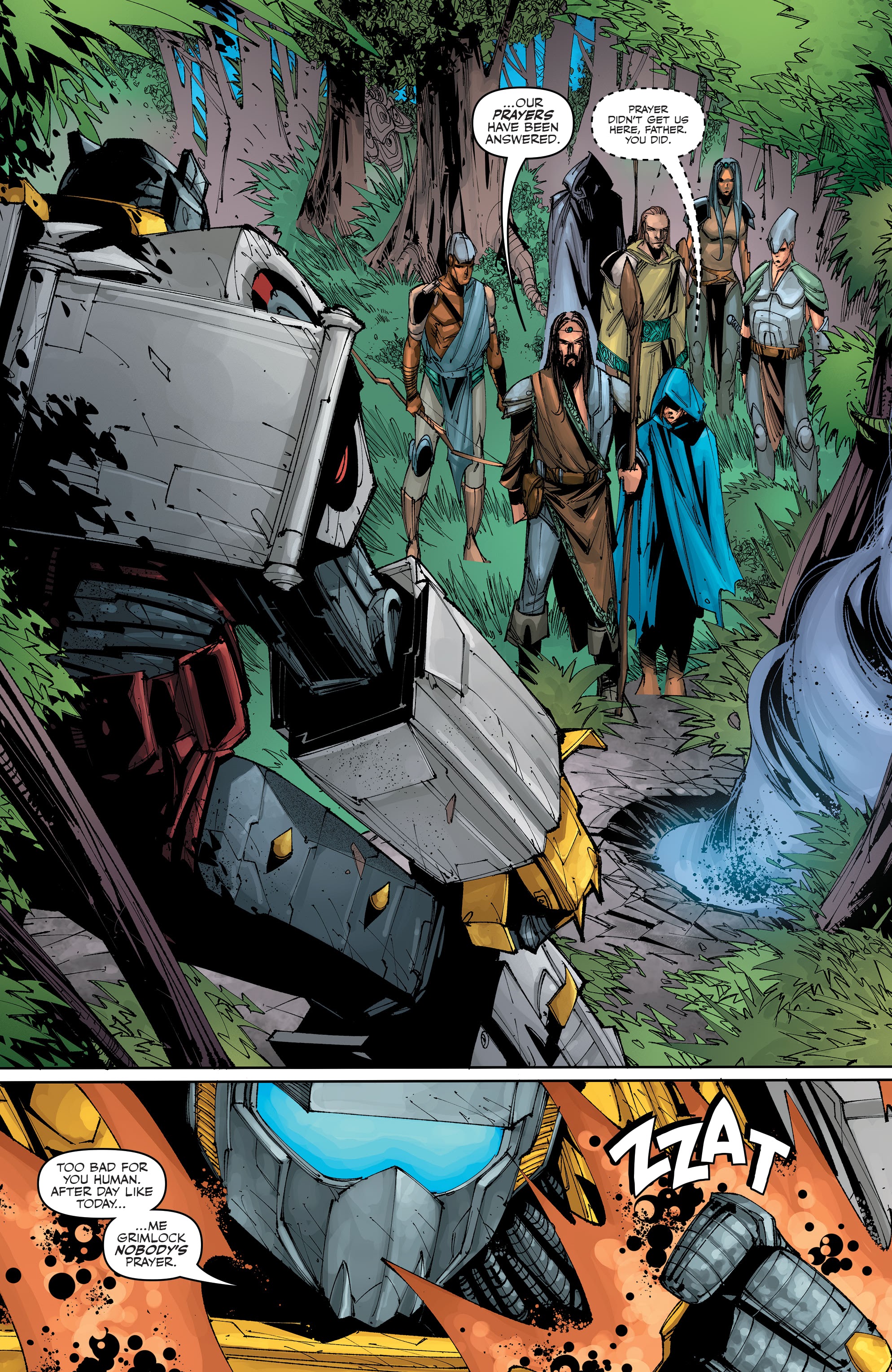 Read online Transformers: King Grimlock comic -  Issue #1 - 14