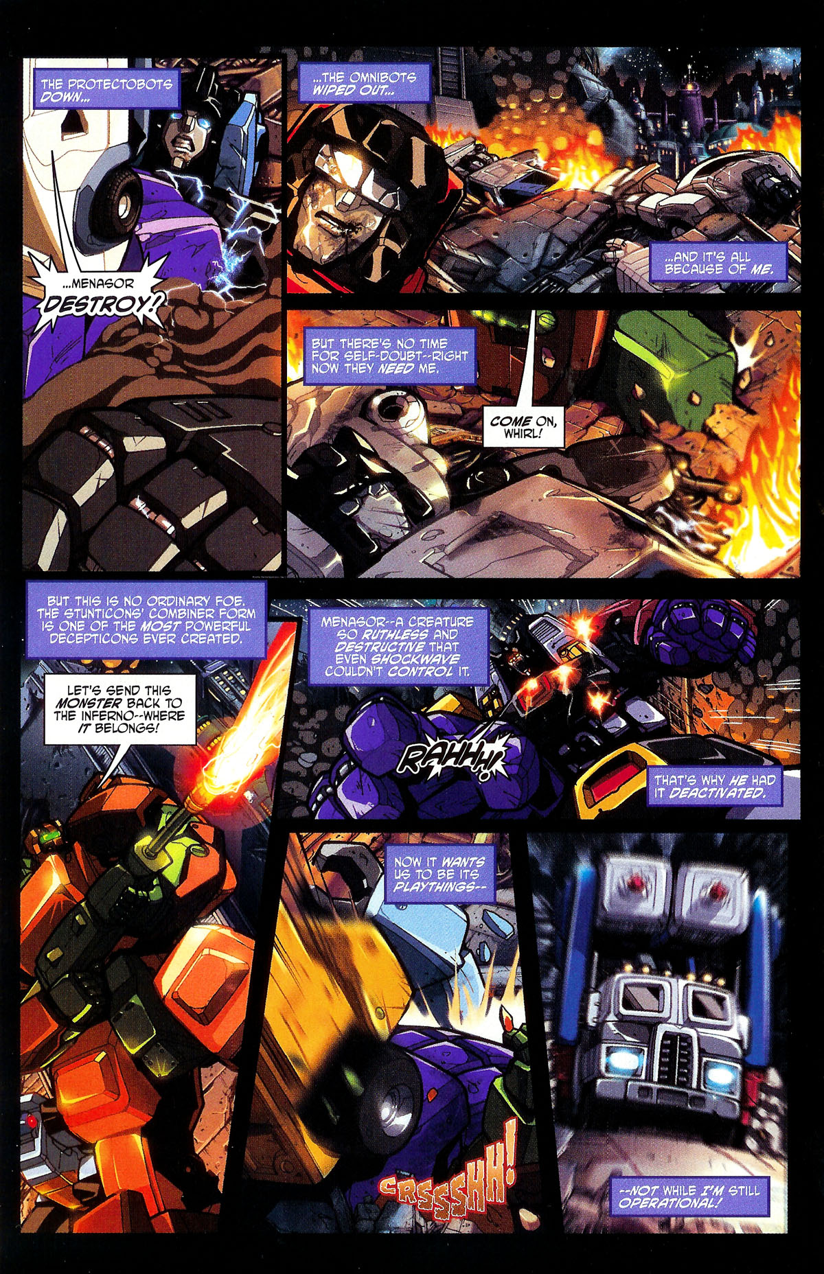 Read online Transformers: Generation 1 (2003) comic -  Issue #4 - 5