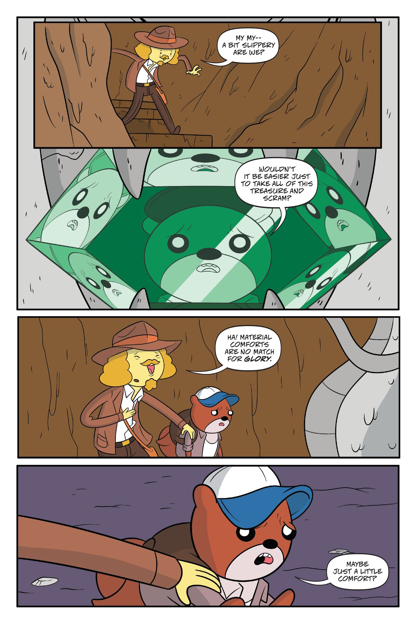 Read online Adventure Time: President Bubblegum comic -  Issue # TPB - 10