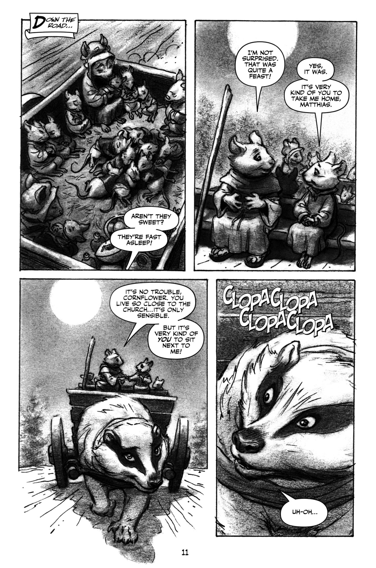 Read online Redwall: The Graphic Novel comic -  Issue # TPB - 16