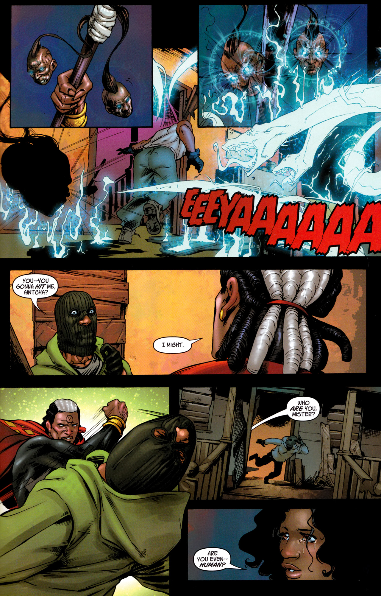 Read online Doctor Voodoo: The Origin of Jericho Drumm comic -  Issue # Full - 5
