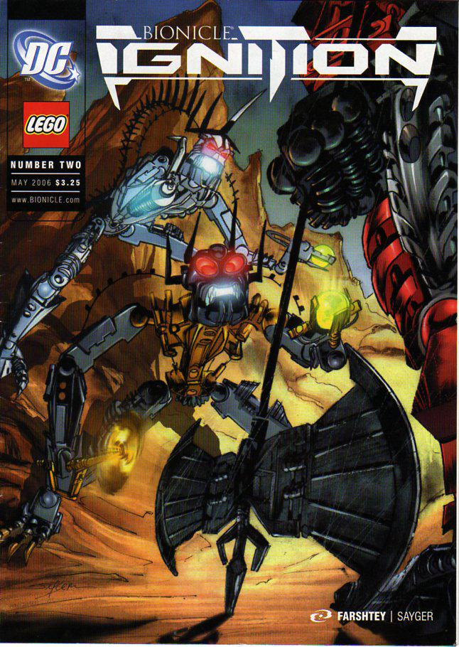 Read online Bionicle: Ignition comic -  Issue #2 - 1