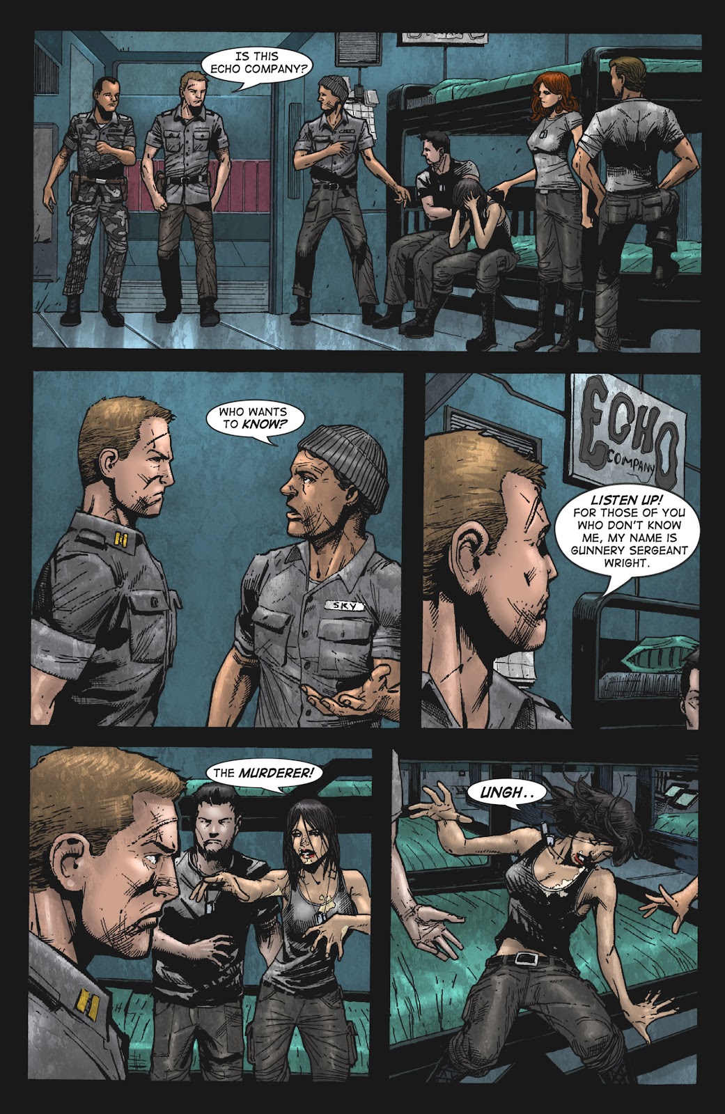 The Heroes of Echo Company issue 1 - Page 18