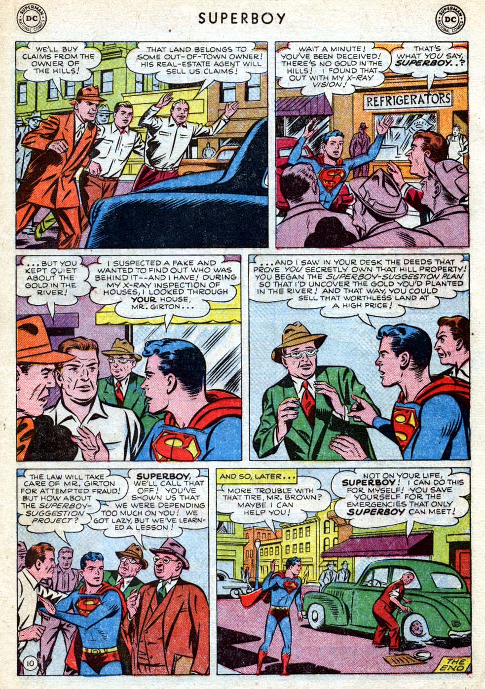 Read online Superboy (1949) comic -  Issue #24 - 34