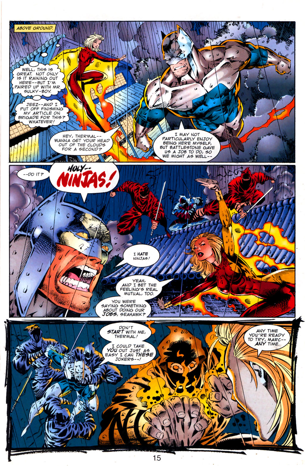 Read online Brigade (1993) comic -  Issue #11 - 18