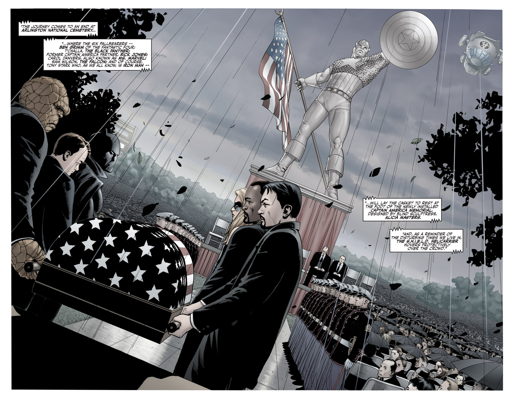 Read online Fallen Son: The Death of Captain America comic -  Issue #5 - 4