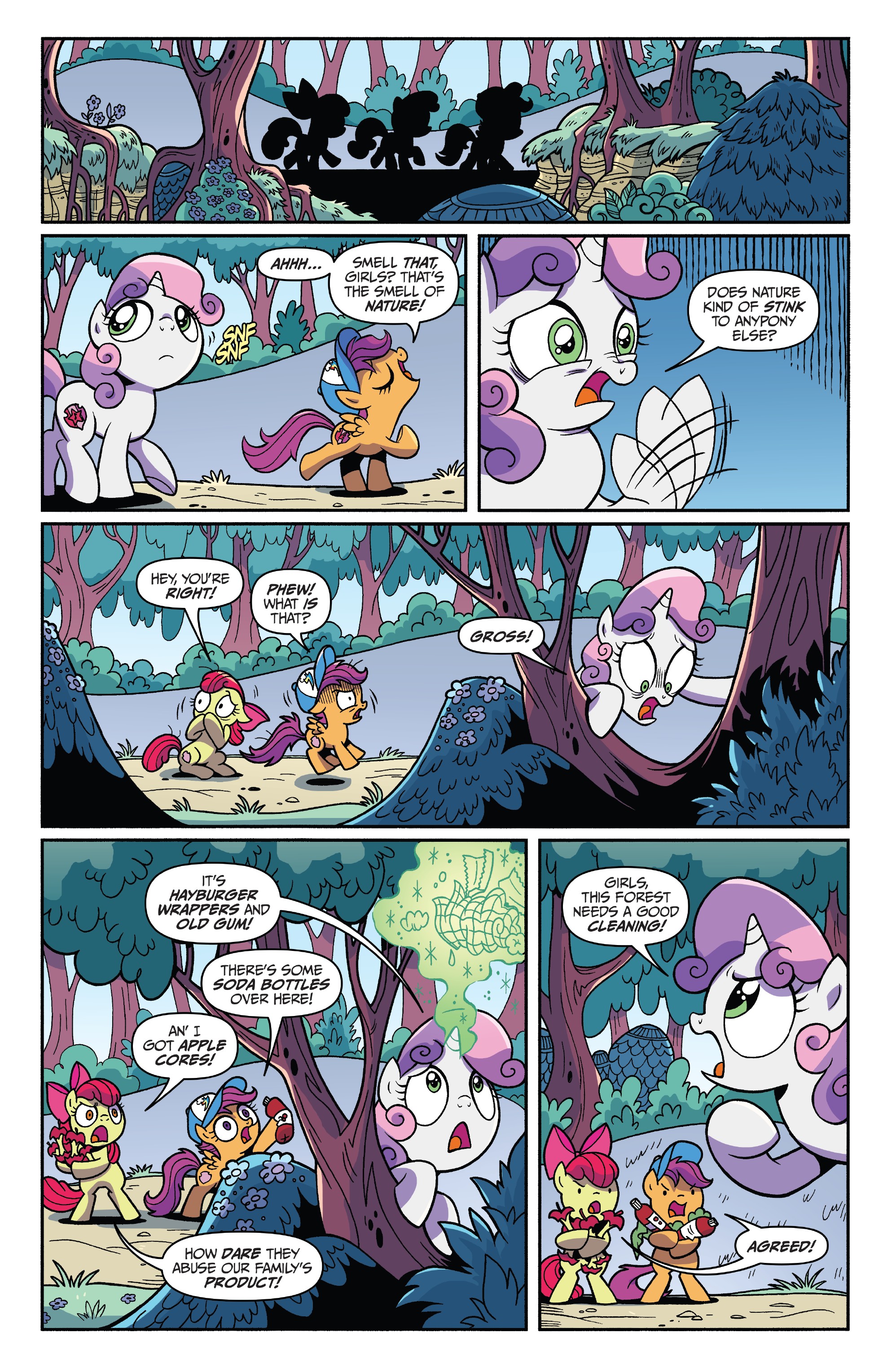 Read online My Little Pony: Spirit of the Forest comic -  Issue #1 - 5