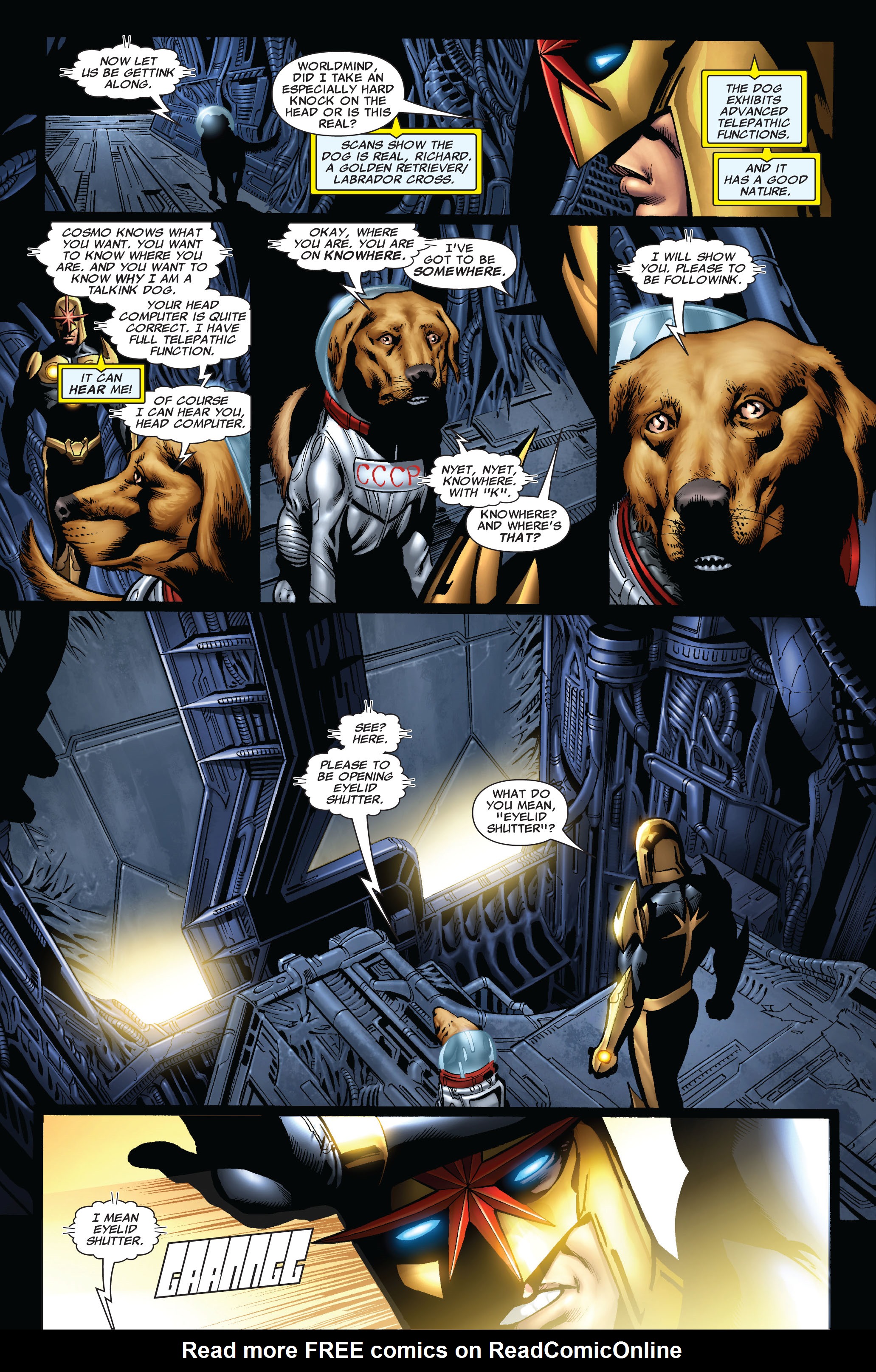 Read online Nova (2007) comic -  Issue #8 - 17