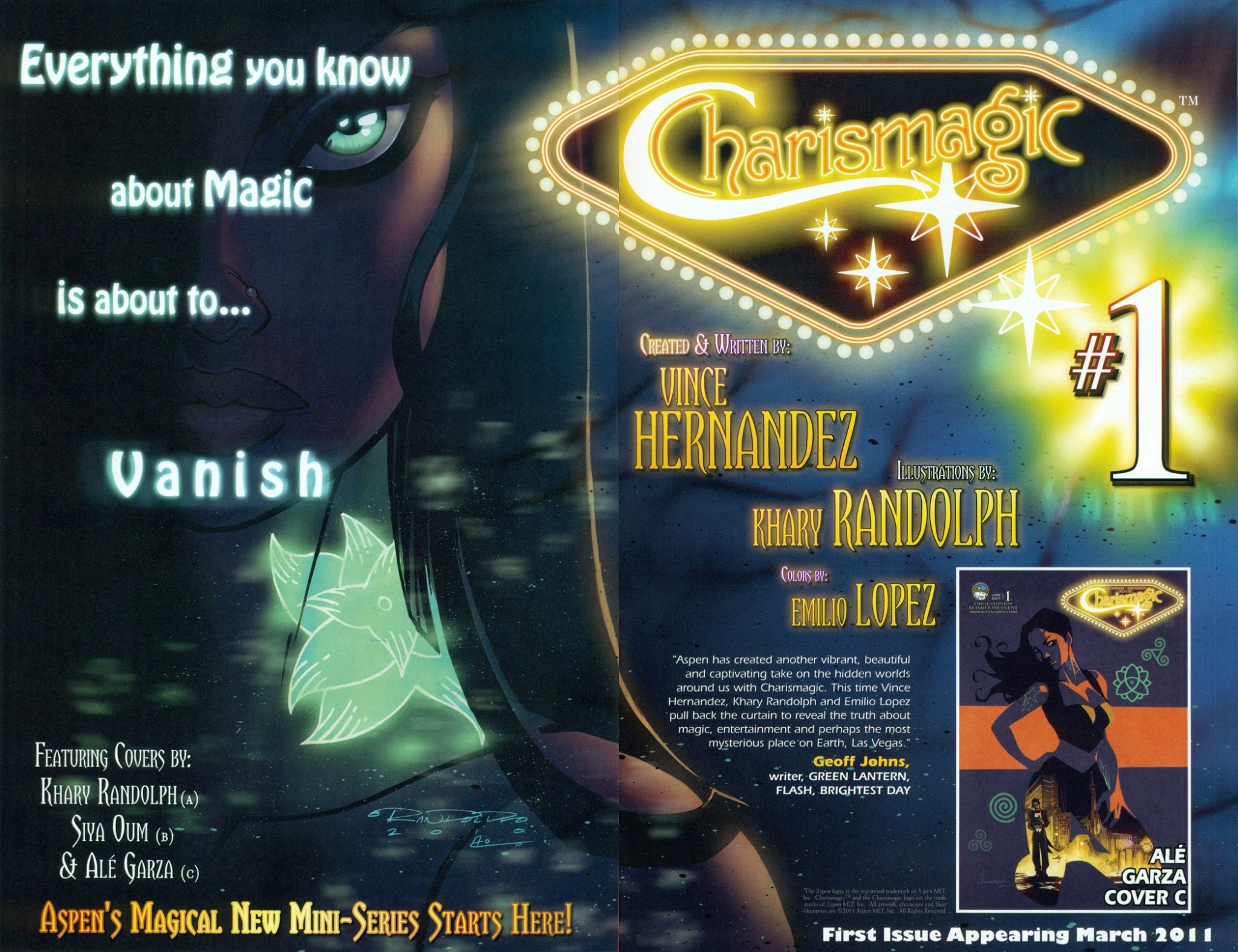 Read online Charismagic comic -  Issue #0 - 9