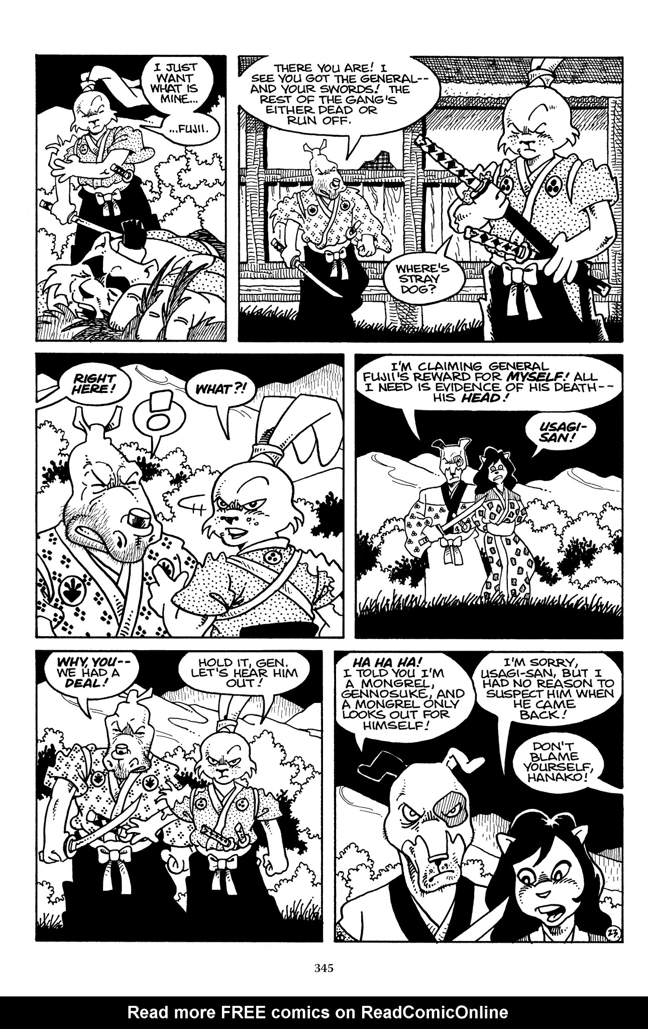 Read online The Usagi Yojimbo Saga comic -  Issue # TPB 1 - 338