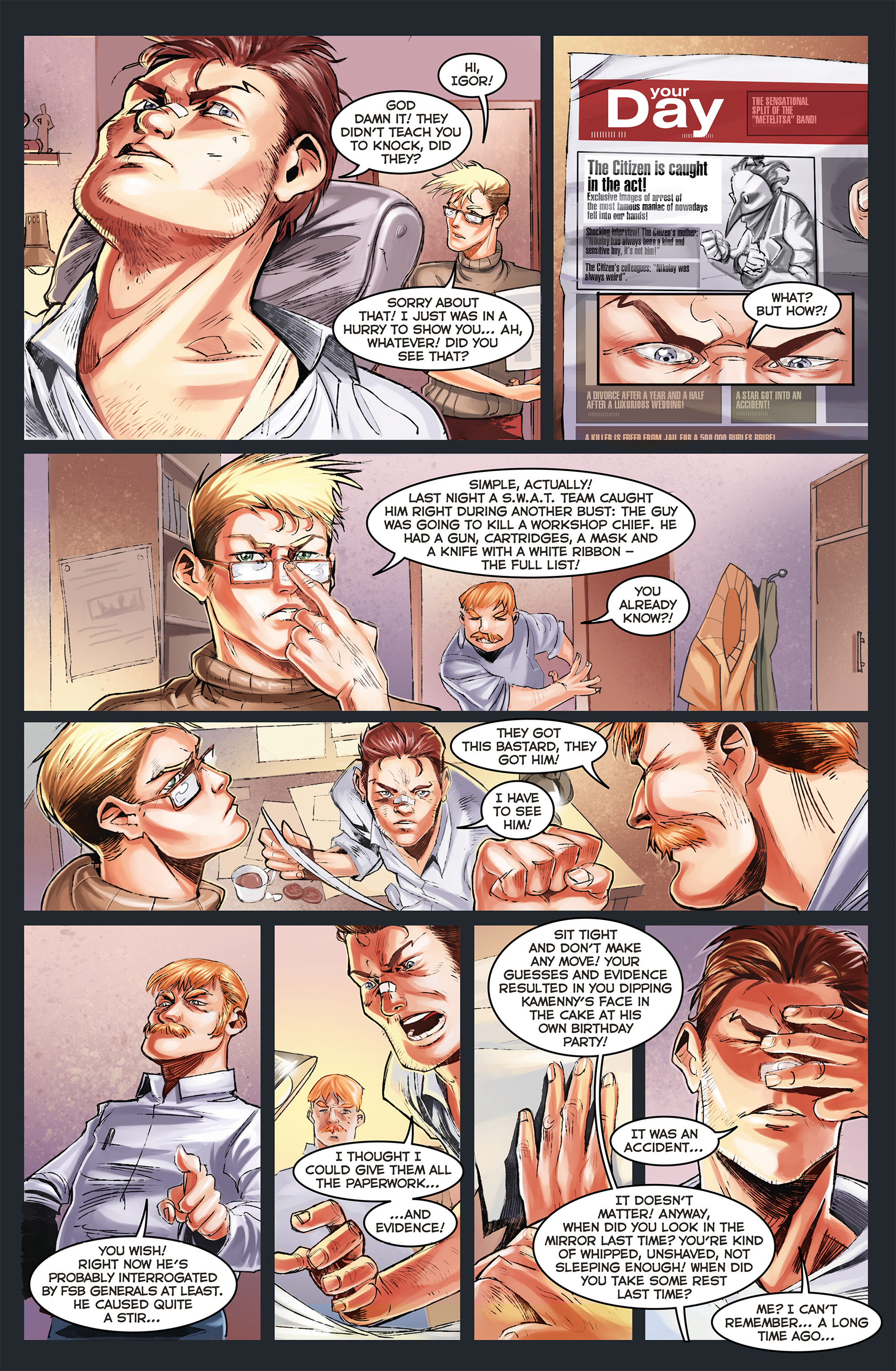 Read online Major Grom comic -  Issue #5 - 13