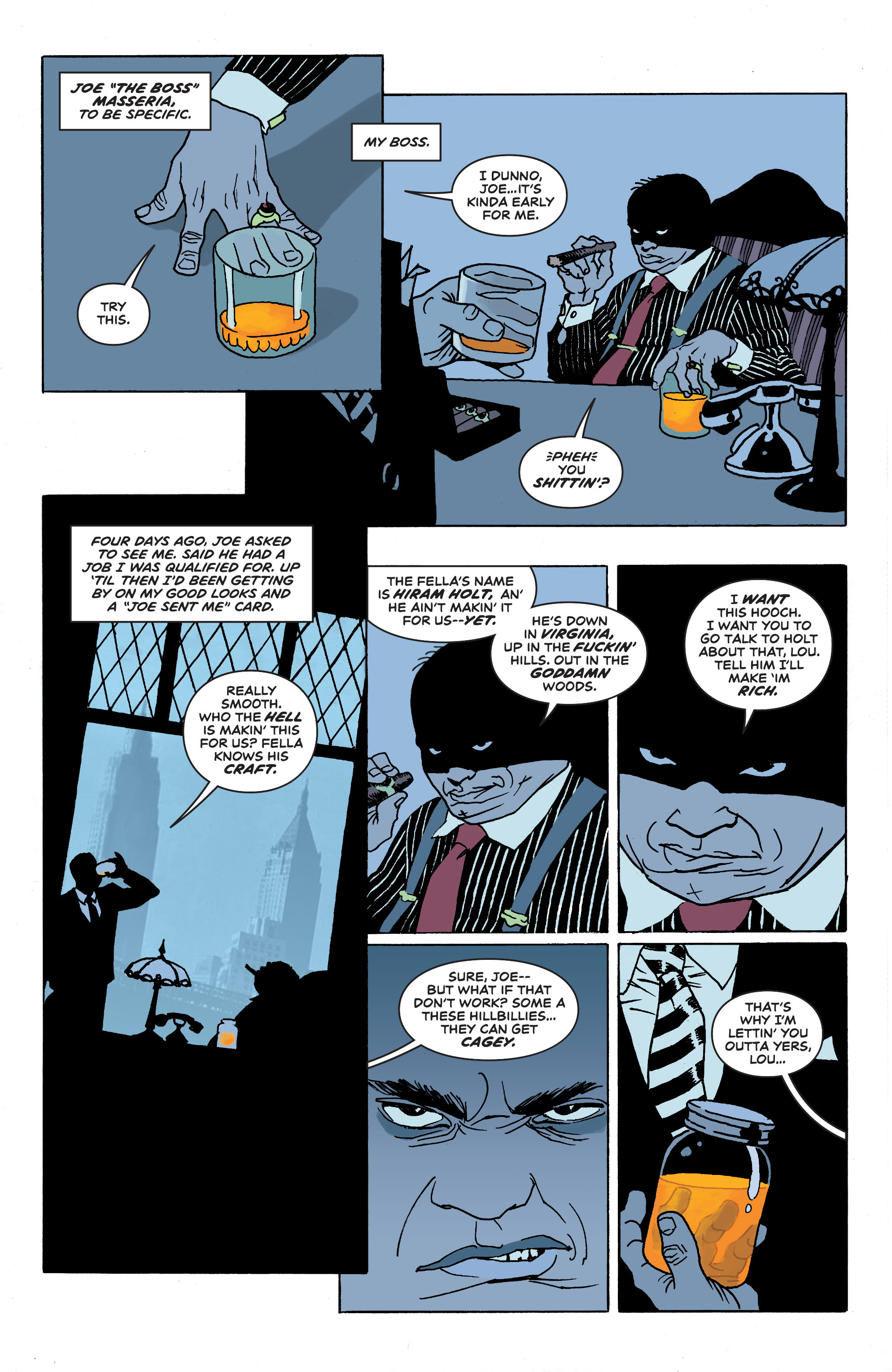 Read online Moonshine comic -  Issue #1 - 7