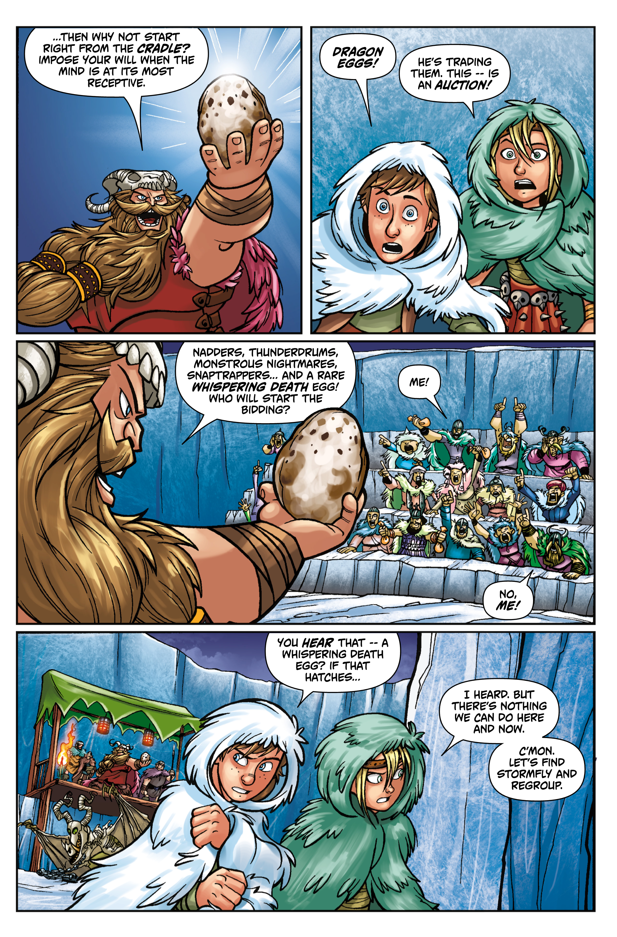 Read online DreamWorks Dragons: Riders of Berk comic -  Issue # _TPB - 34