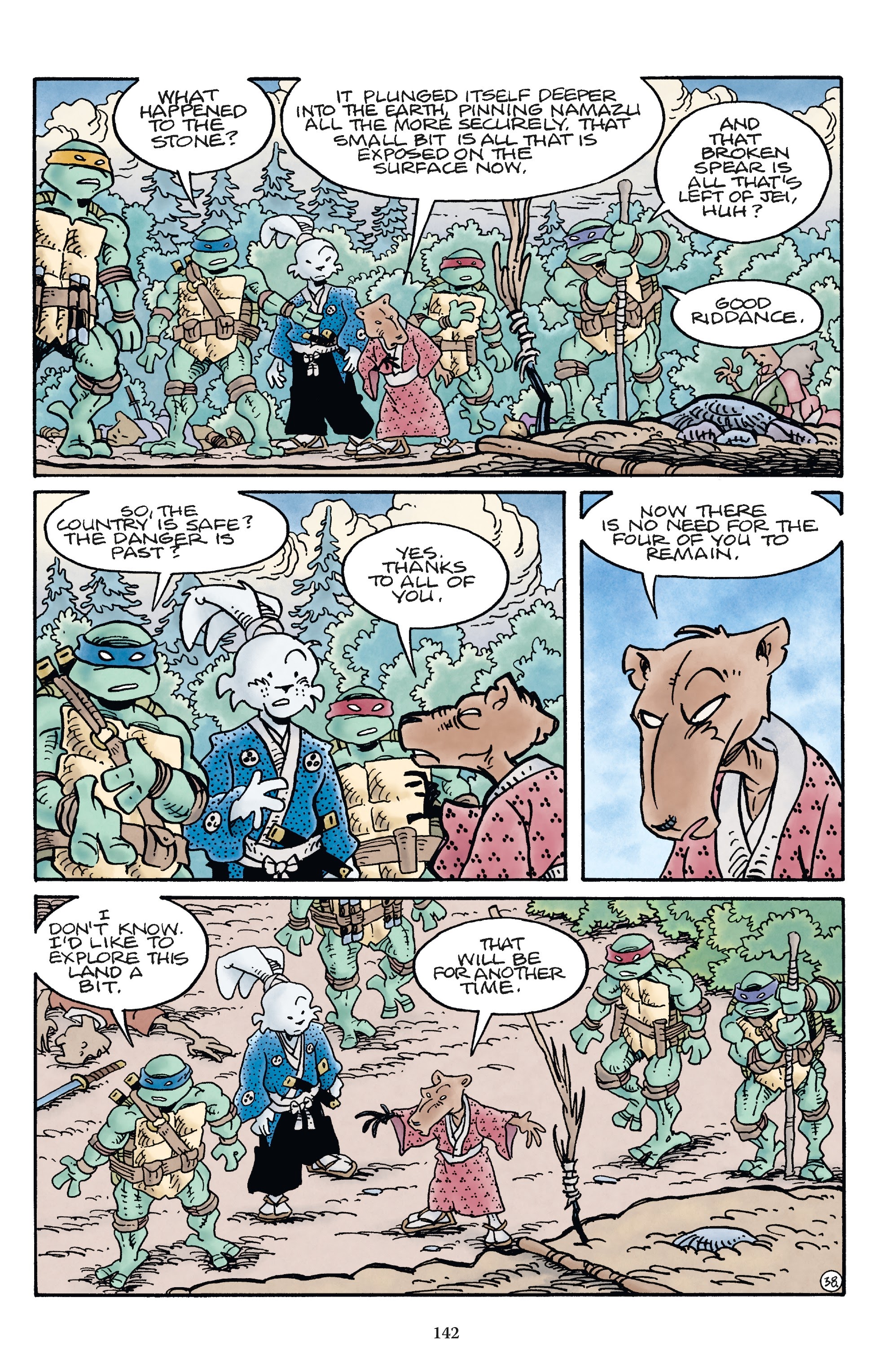Read online Usagi Yojimbo/Teenage Mutant Ninja Turtles: The Complete Collection comic -  Issue # TPB (Part 2) - 33