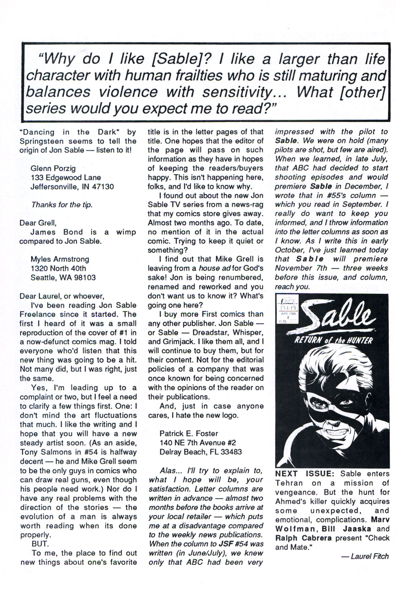 Read online Sable comic -  Issue #1 - 34