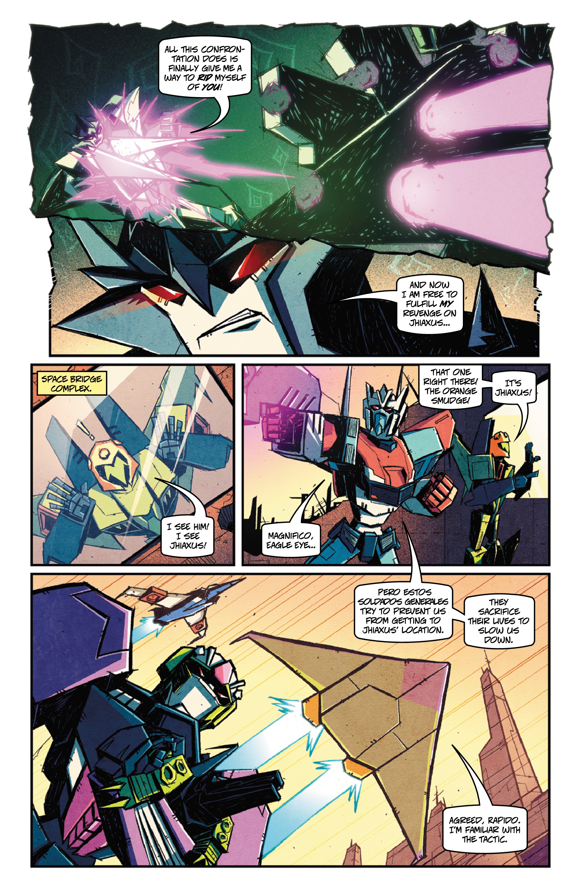 Read online Transformers: Timelines comic -  Issue #9 - 11