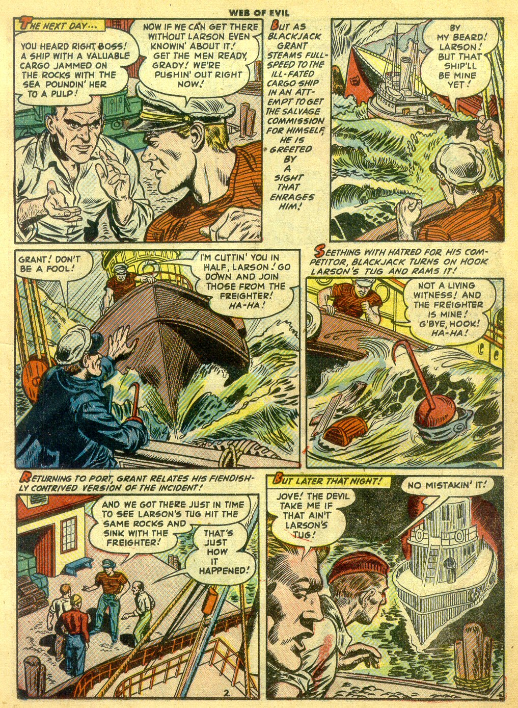 Read online Web of Evil comic -  Issue #2 - 12