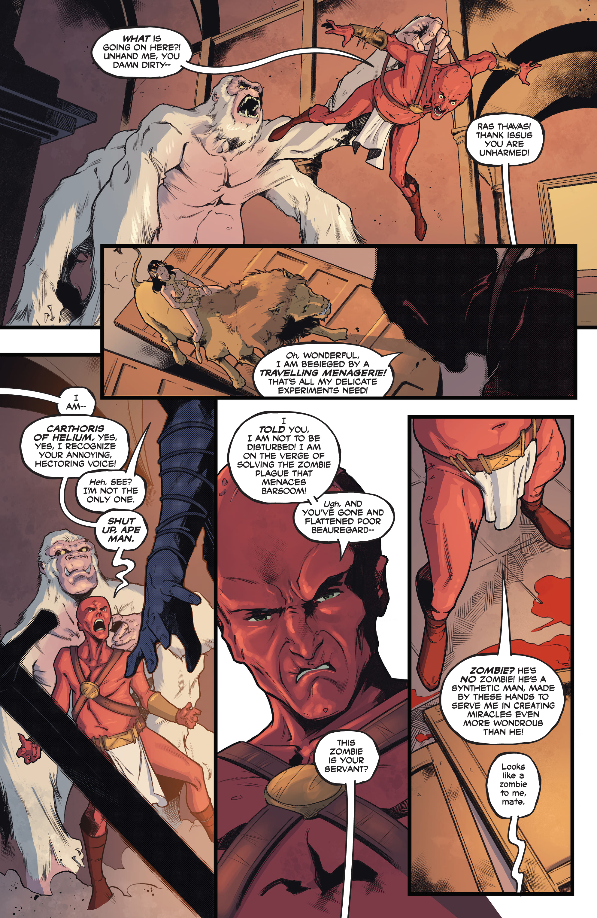 Read online Die!Namite Never Dies comic -  Issue #4 - 11