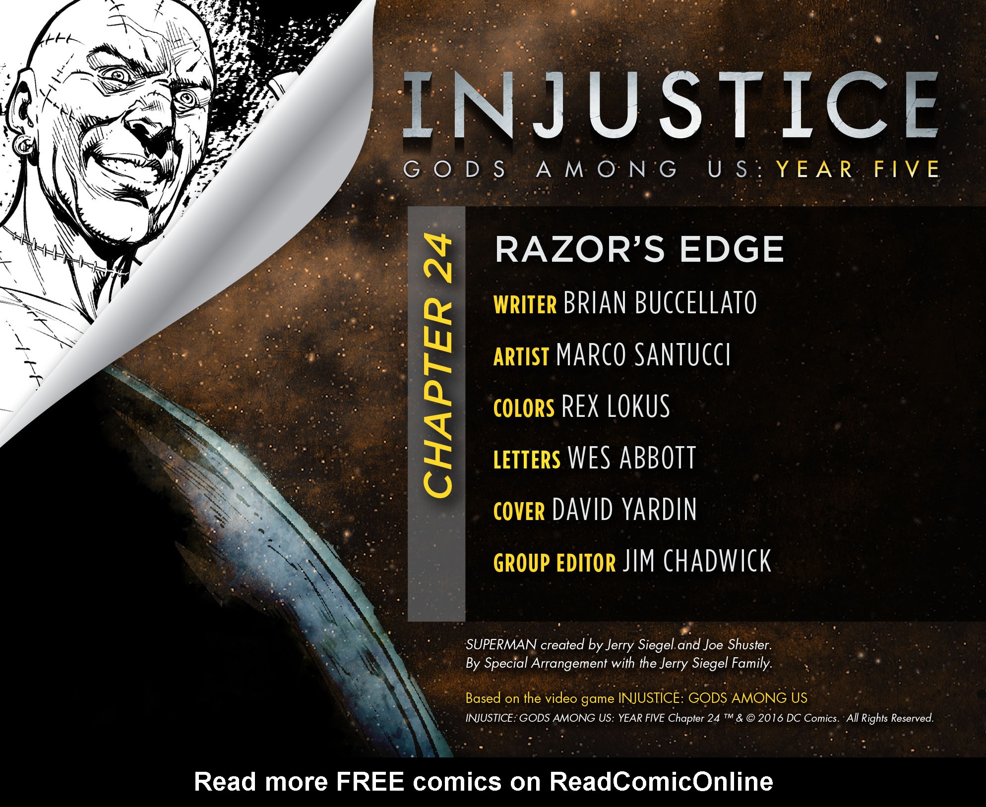 Read online Injustice: Gods Among Us: Year Five comic -  Issue #24 - 2