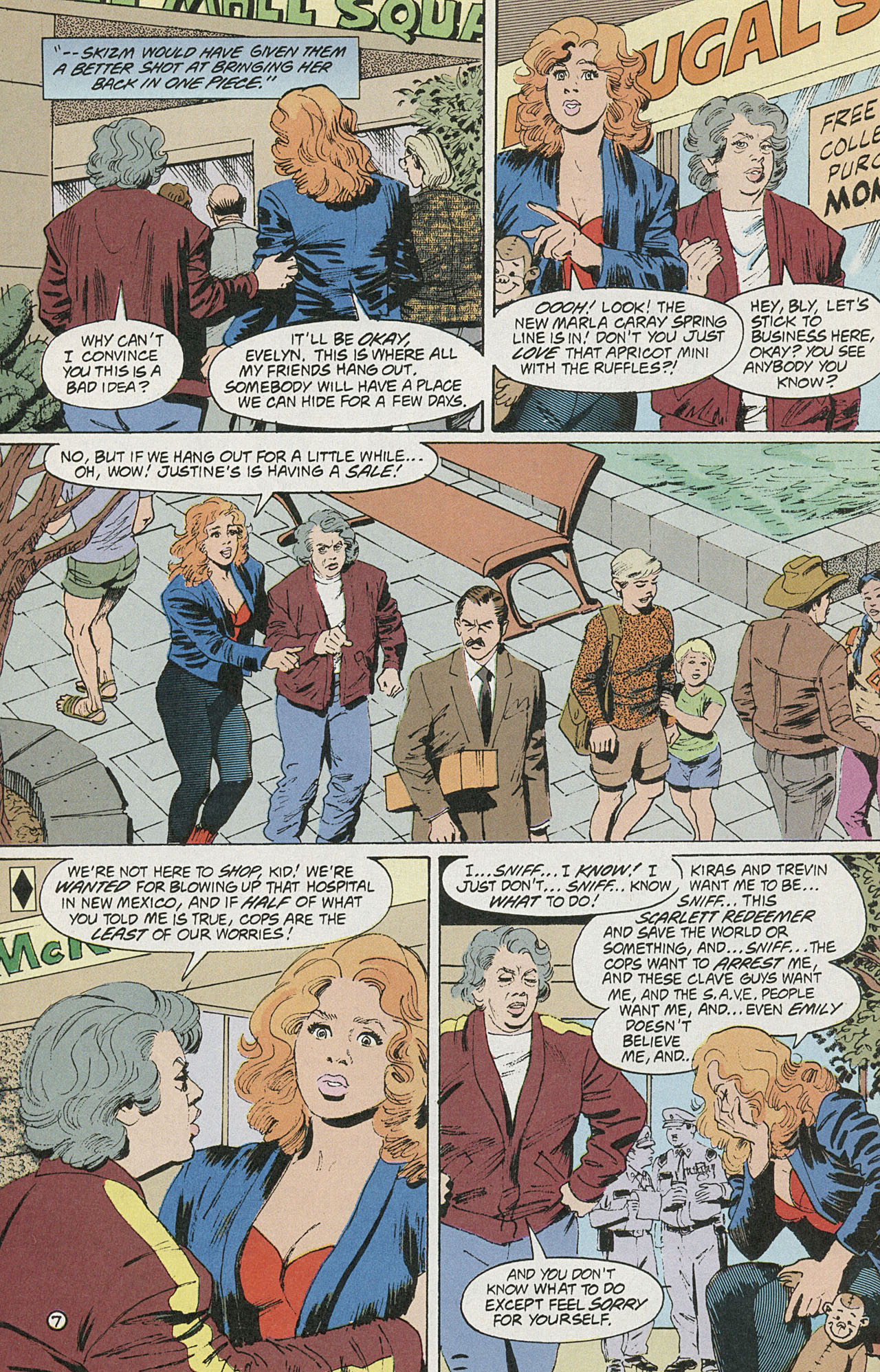 Read online Scarlett comic -  Issue #7 - 9