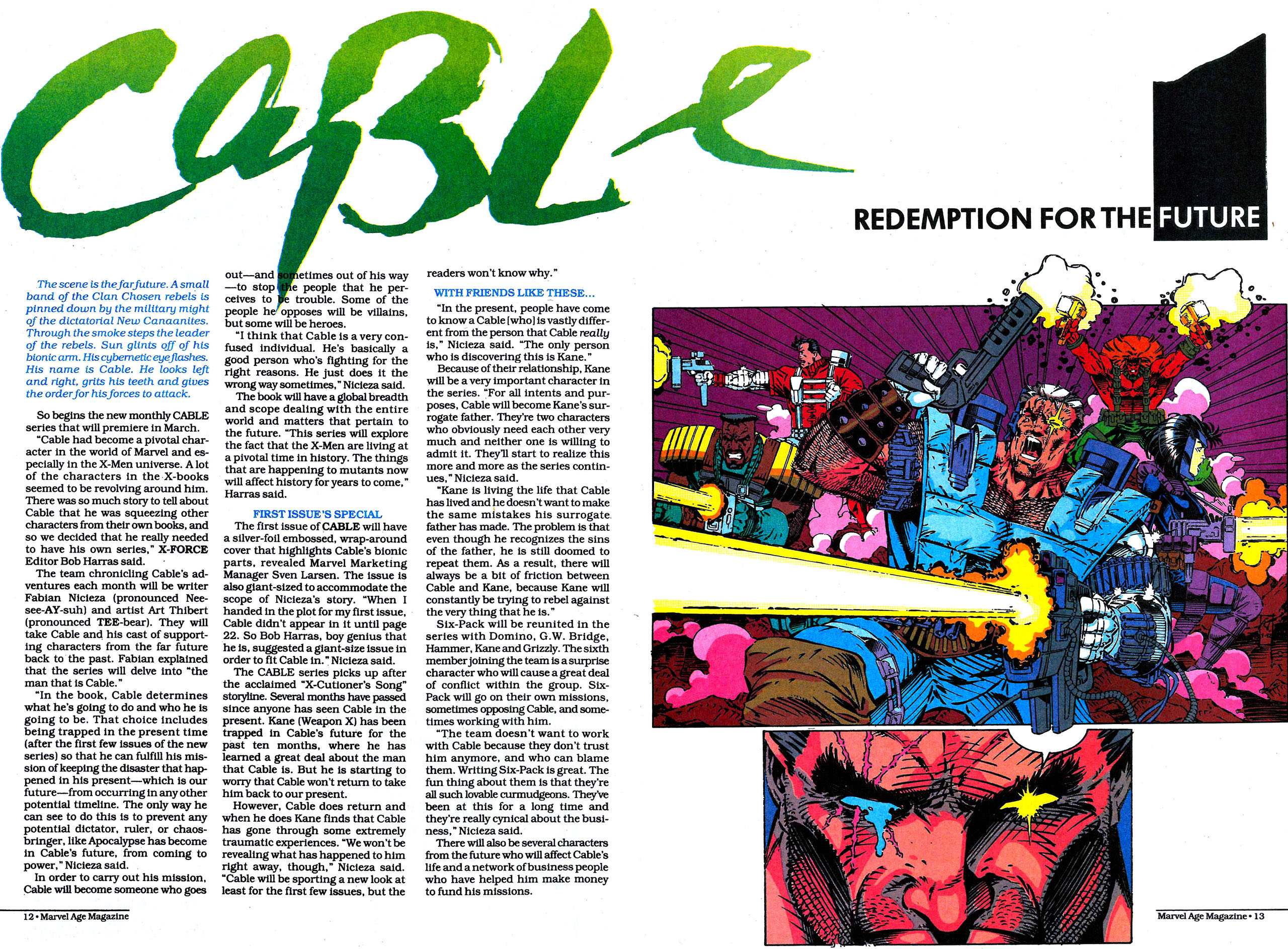 Read online Marvel Age comic -  Issue #123 - 12