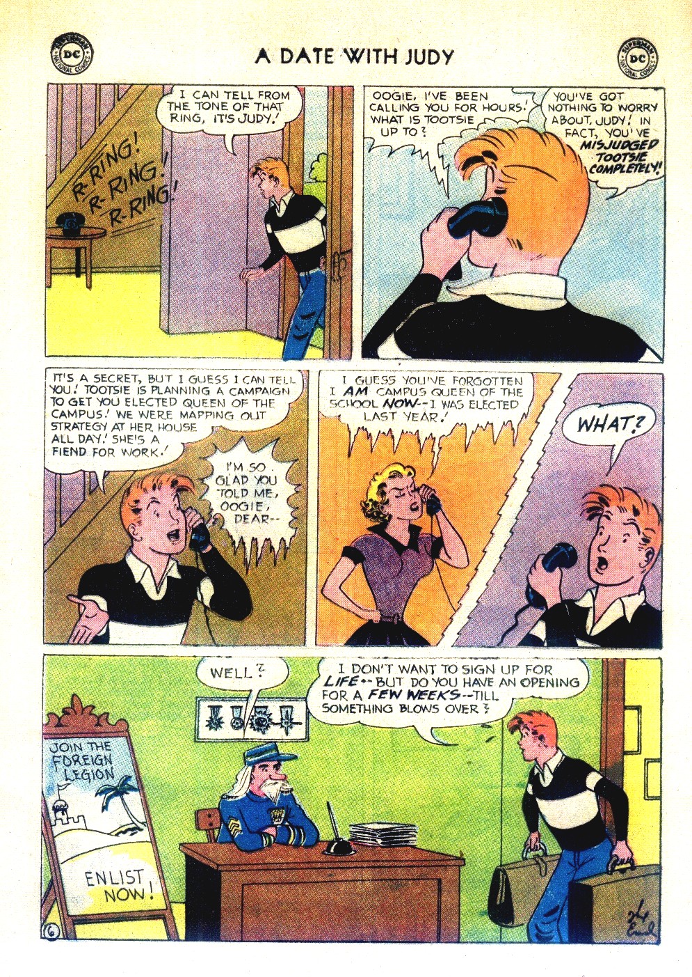Read online A Date with Judy comic -  Issue #61 - 32