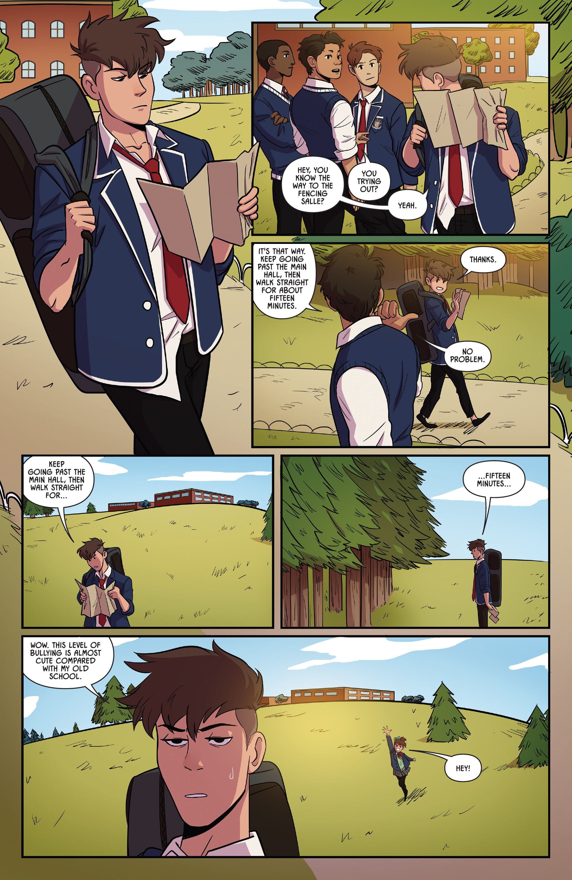 Read online Fence comic -  Issue # _TPB 1 - 38