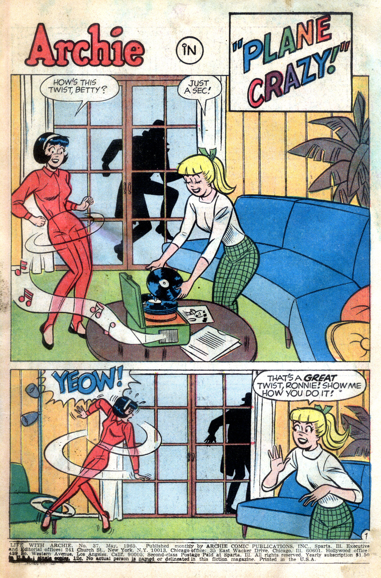 Read online Life With Archie (1958) comic -  Issue #37 - 3