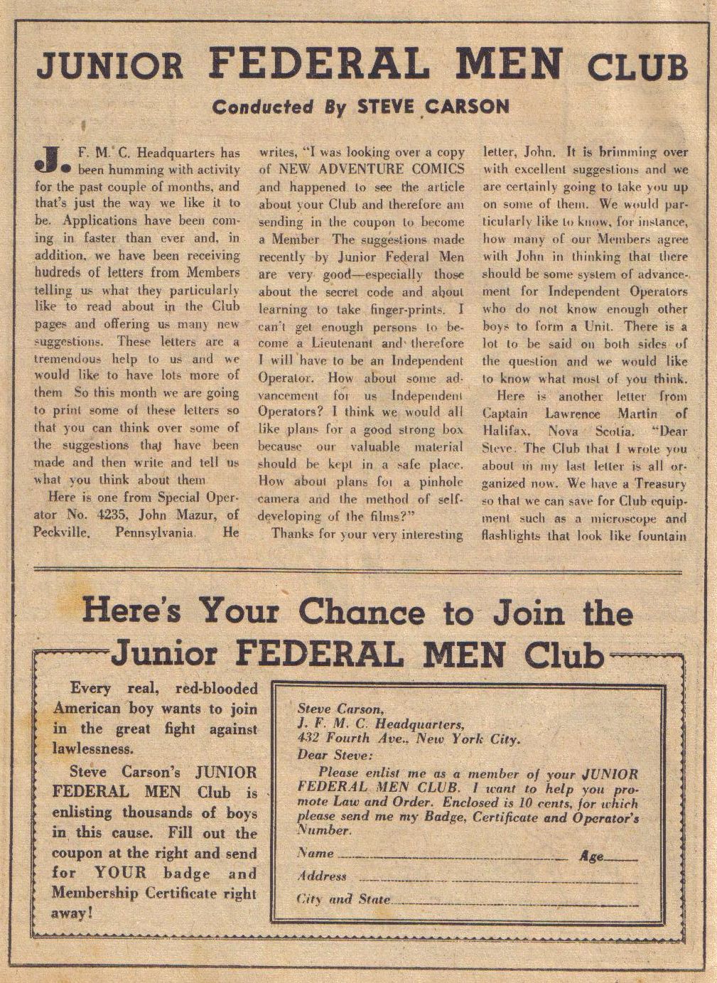 Read online Adventure Comics (1938) comic -  Issue #24 - 18