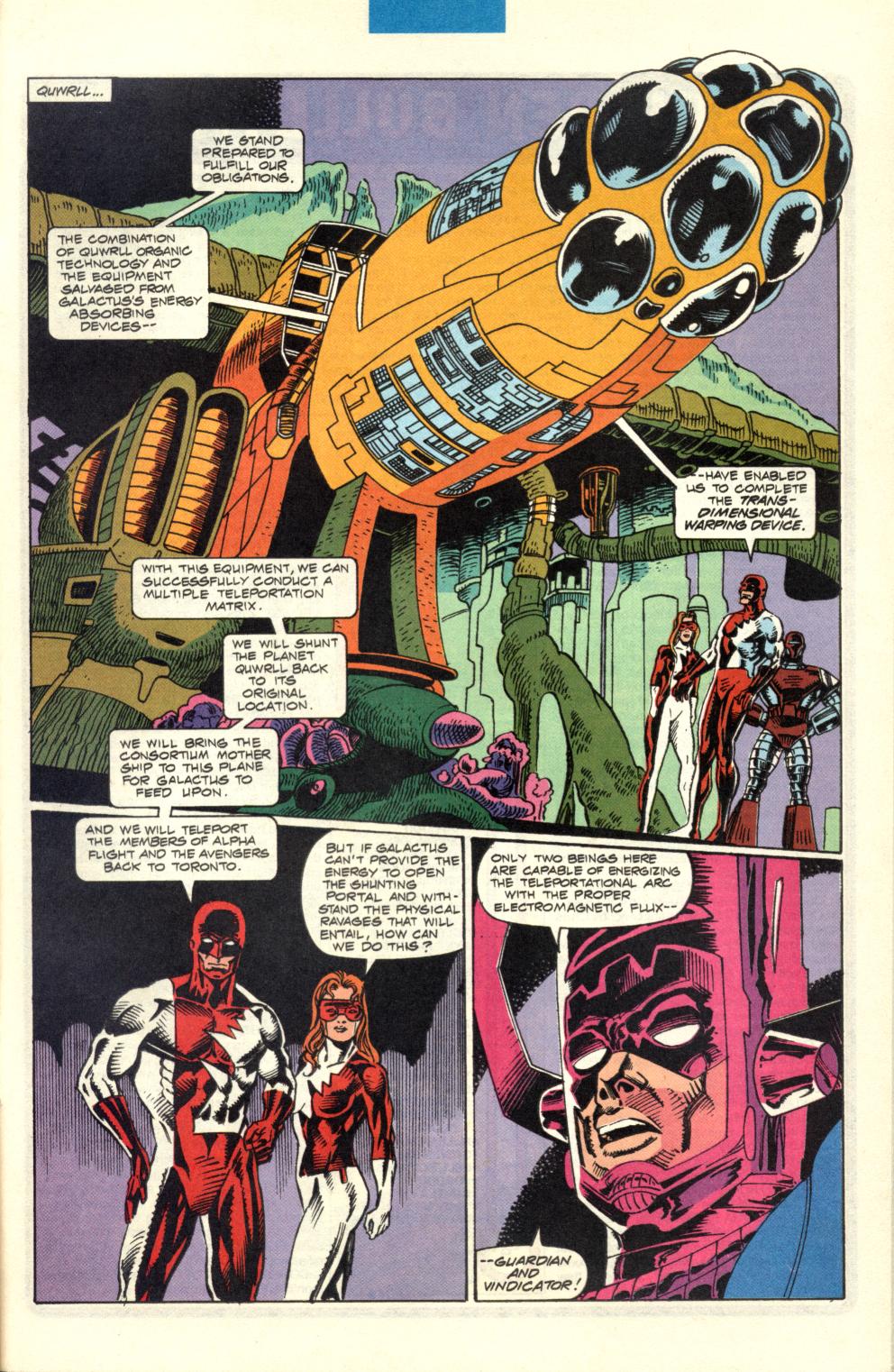 Read online Alpha Flight (1983) comic -  Issue #100 - 32