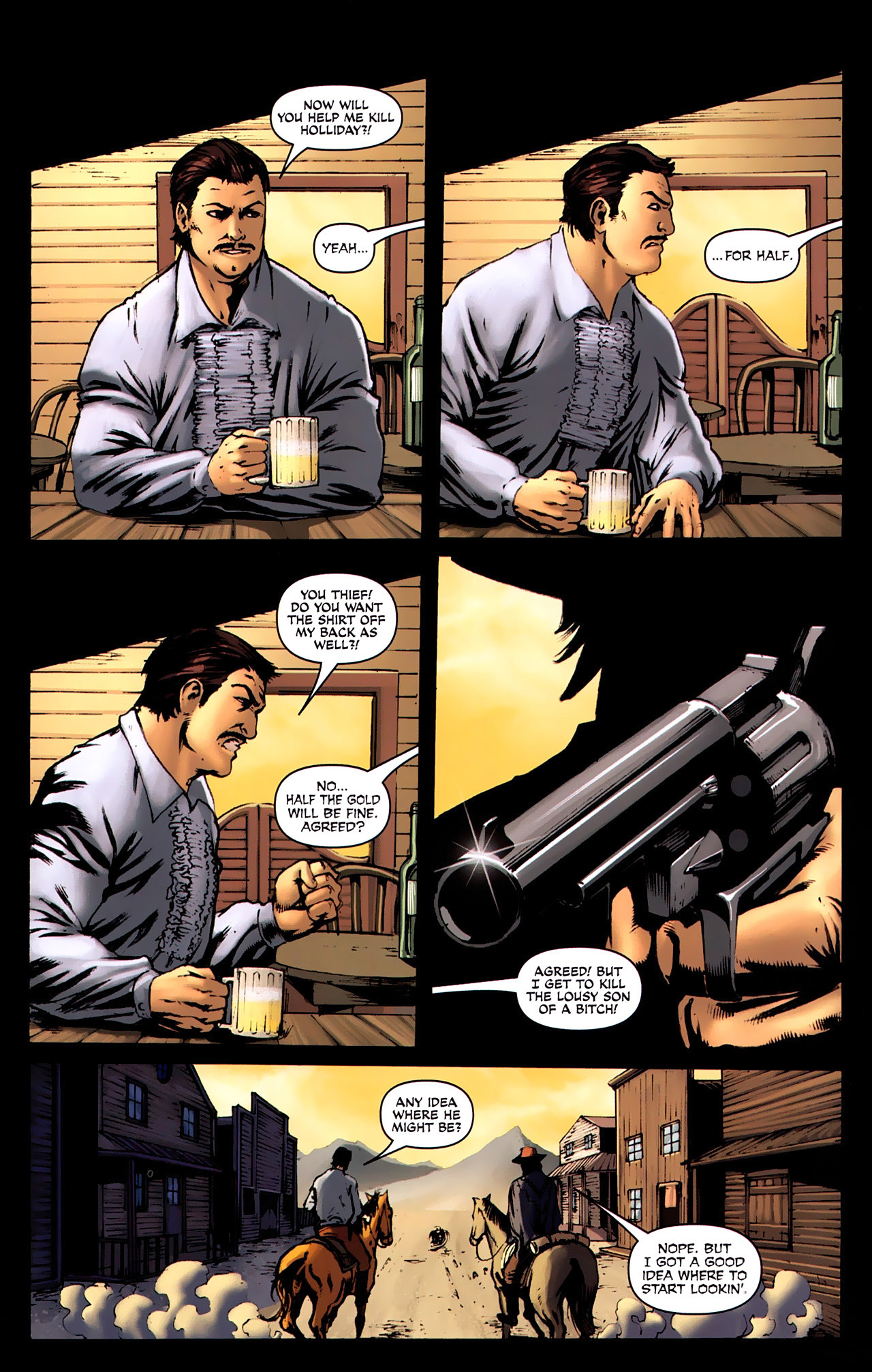 Read online The Man with No Name comic -  Issue #7 - 21