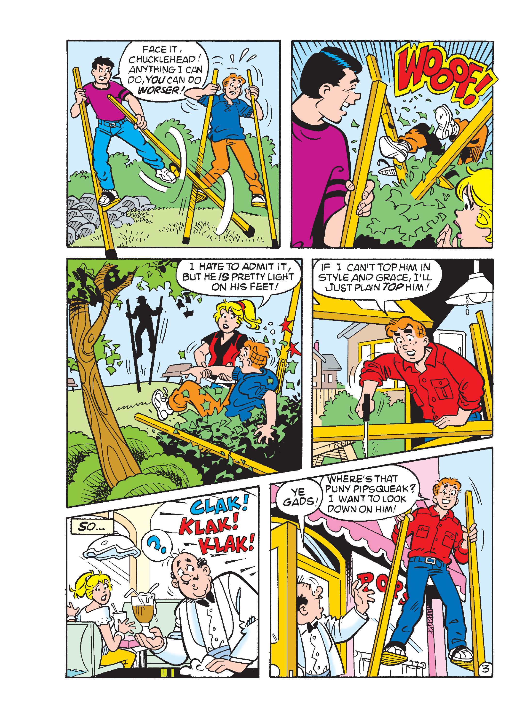 Read online Archie's Funhouse Double Digest comic -  Issue #15 - 205