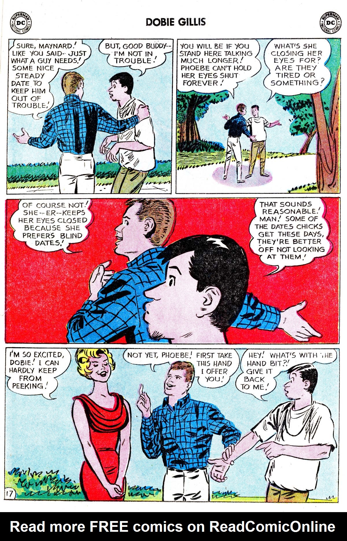 Read online Many Loves of Dobie Gillis comic -  Issue #21 - 21