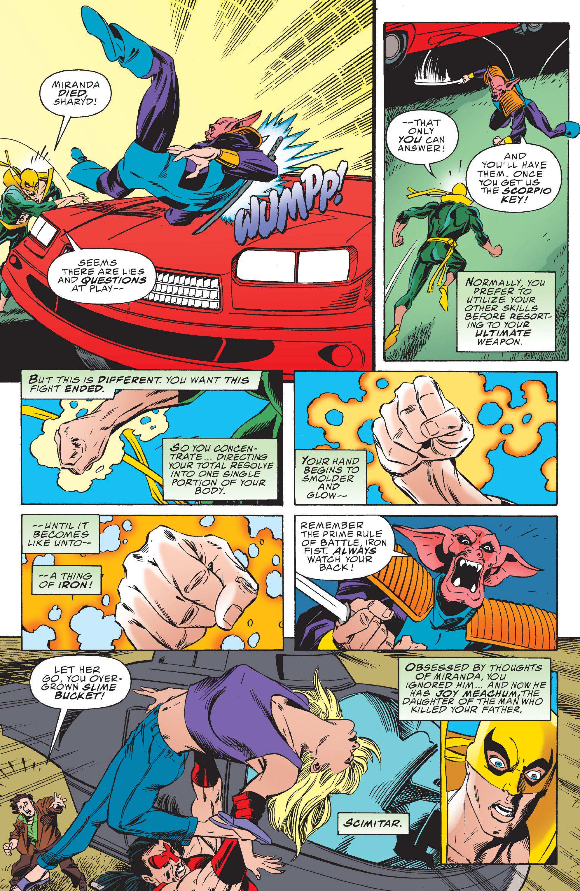 Read online Iron Fist (1998) comic -  Issue #2 - 7
