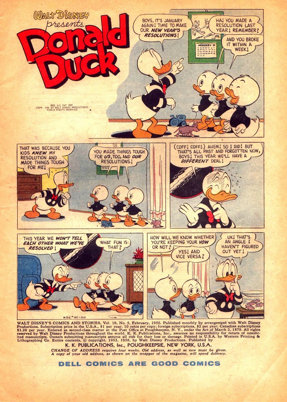 Walt Disney's Comics and Stories issue 185 - Page 3