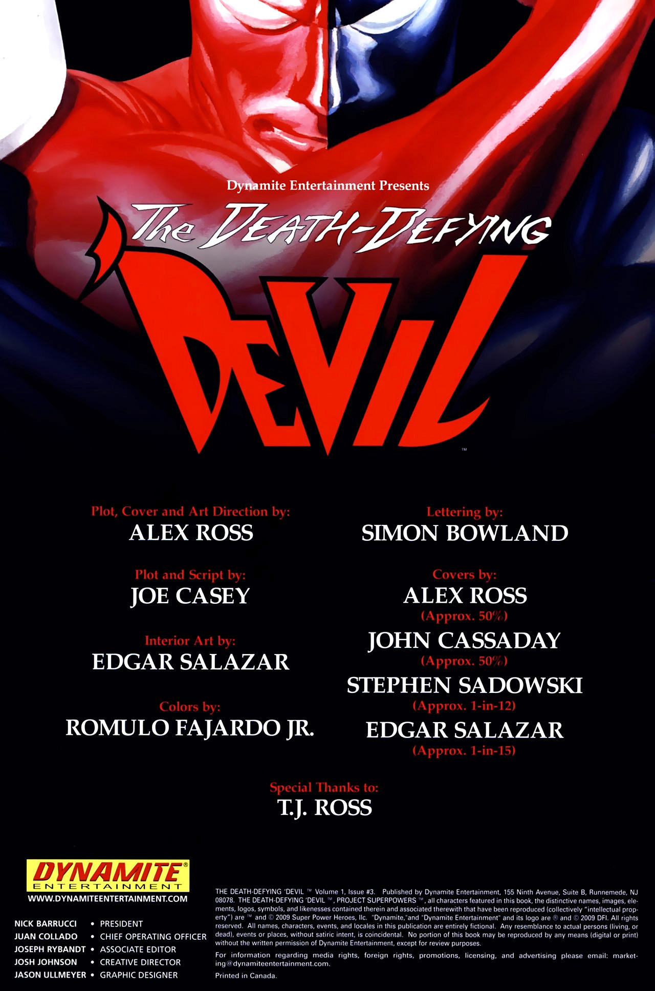 Read online The Death-Defying 'Devil comic -  Issue #3 - 6