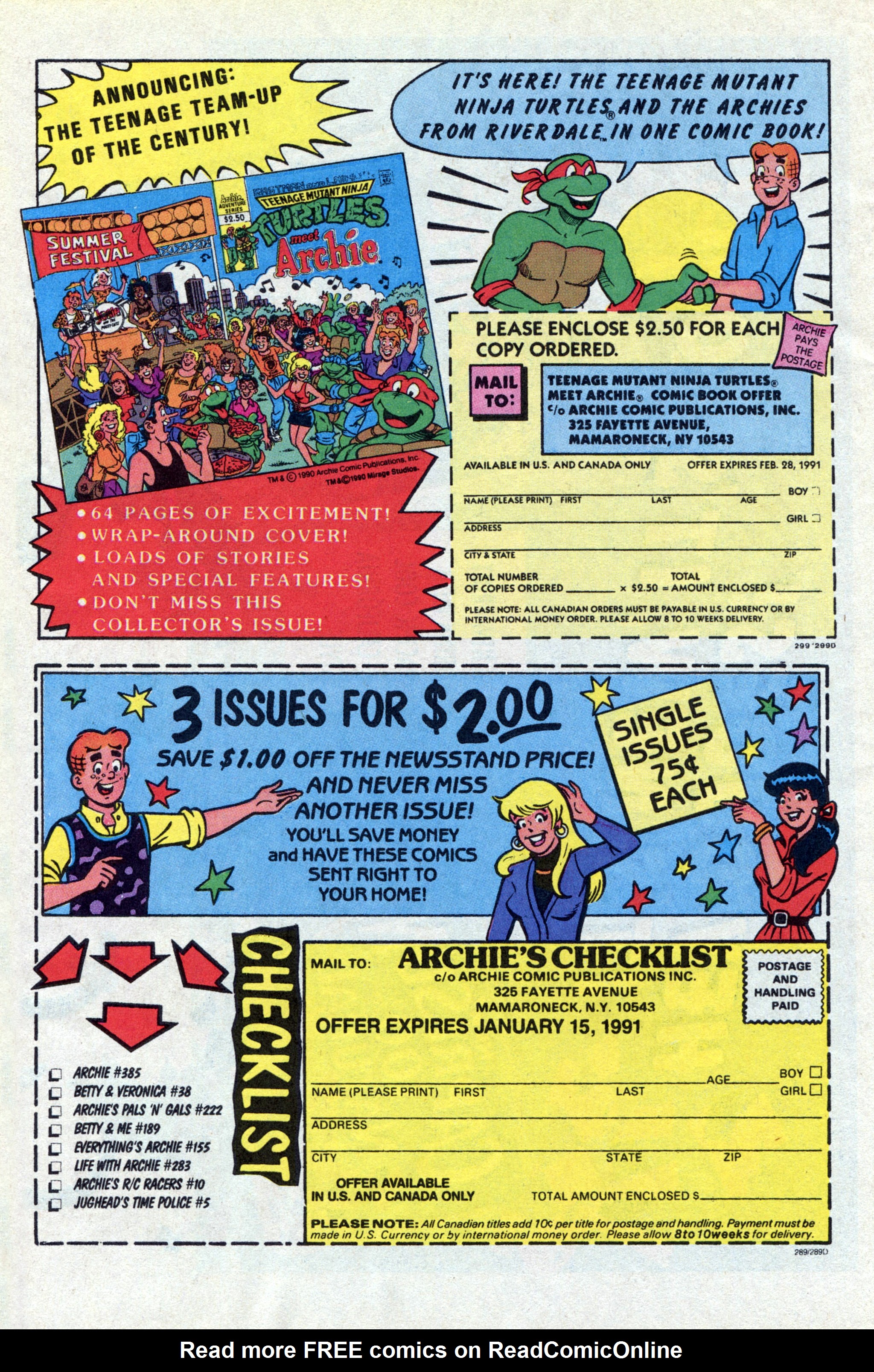 Read online Archie (1960) comic -  Issue #384 - 10