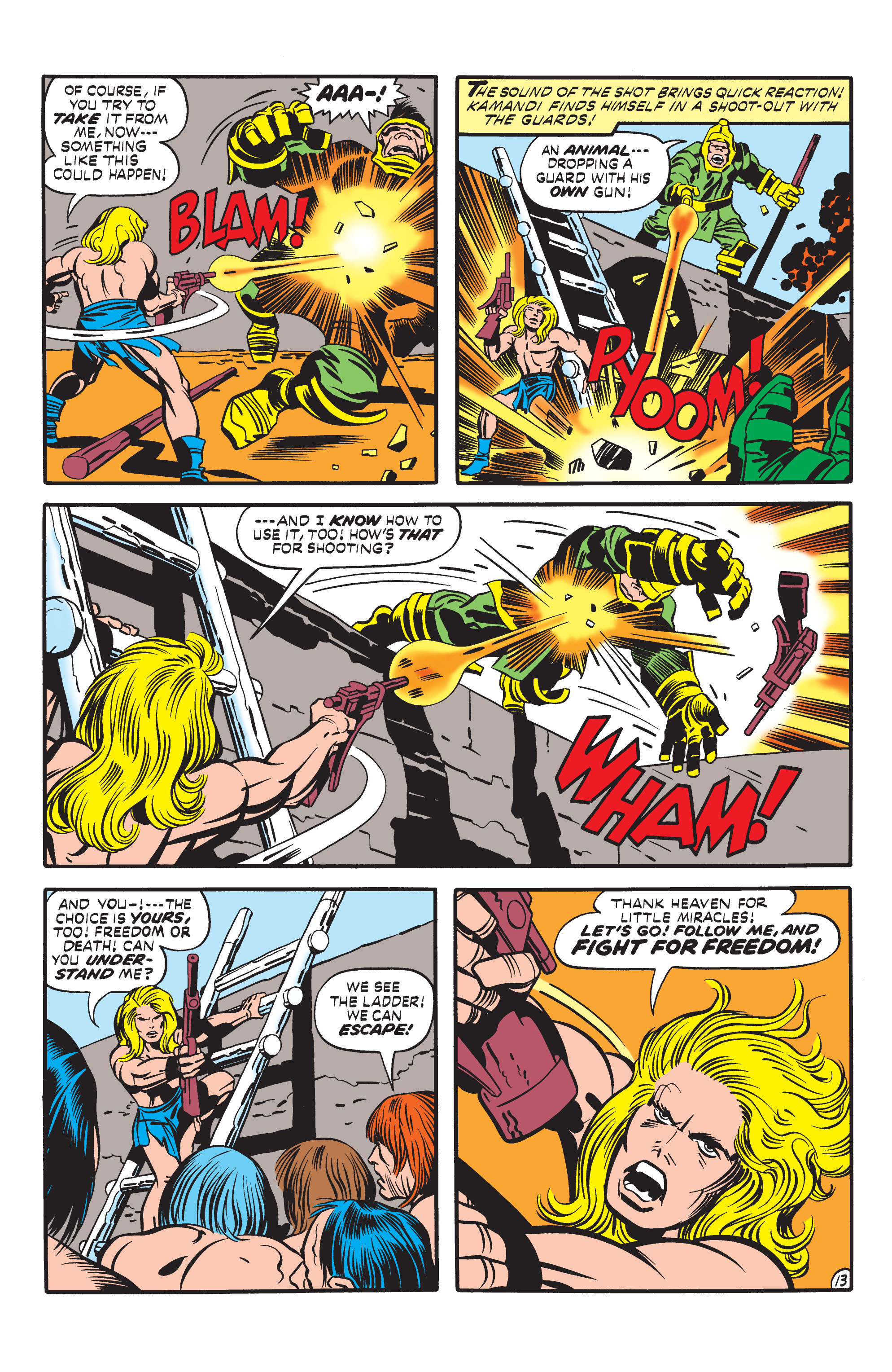 Read online Kamandi, The Last Boy On Earth comic -  Issue #4 - 13