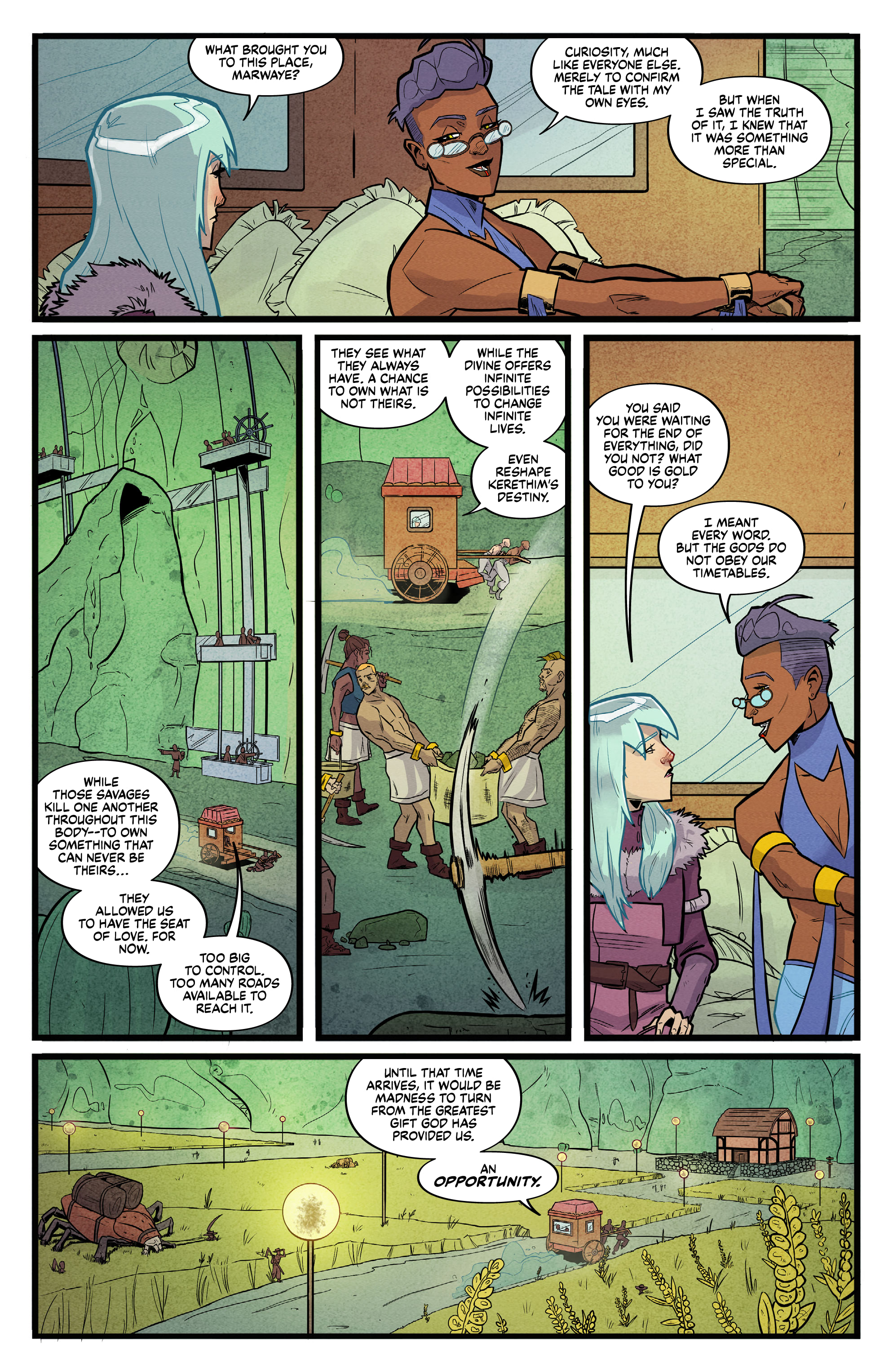 Read online Godfell comic -  Issue #3 - 13