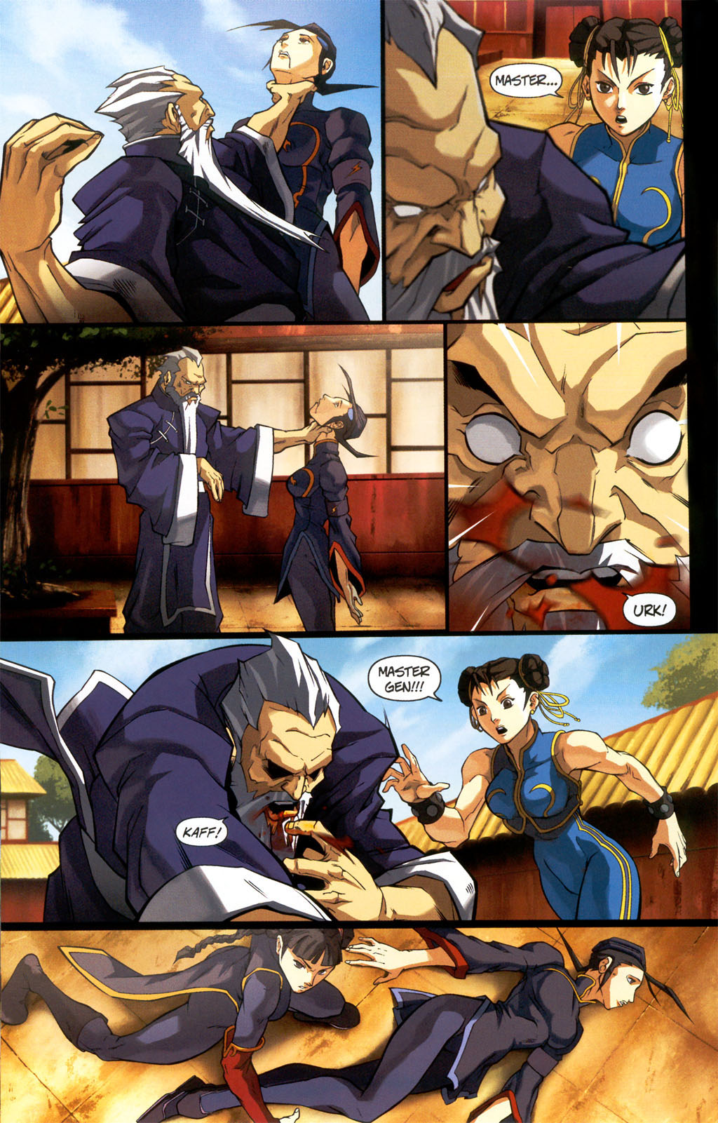 Read online Street Fighter (2003) comic -  Issue #10 - 12
