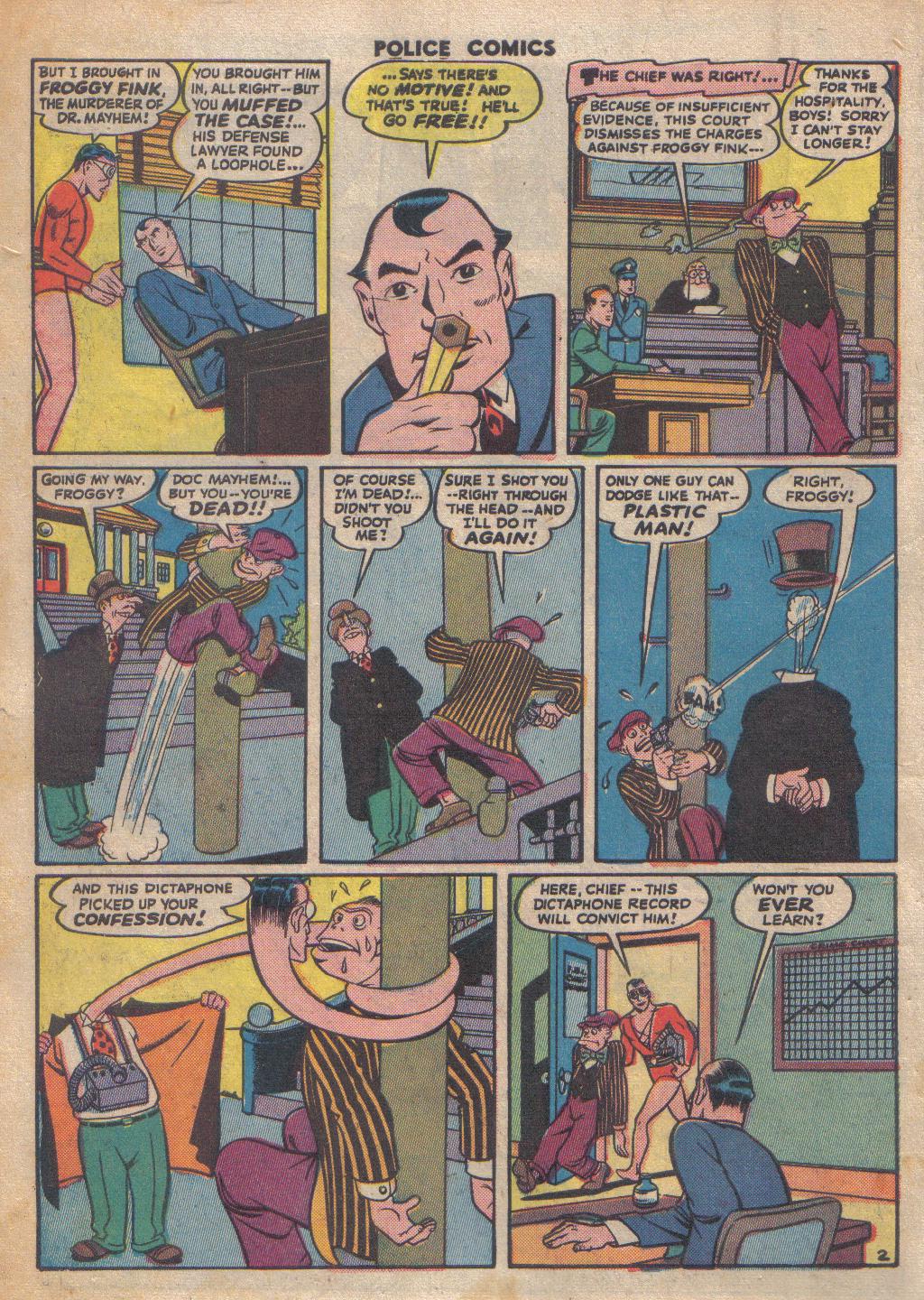 Read online Police Comics comic -  Issue #35 - 5