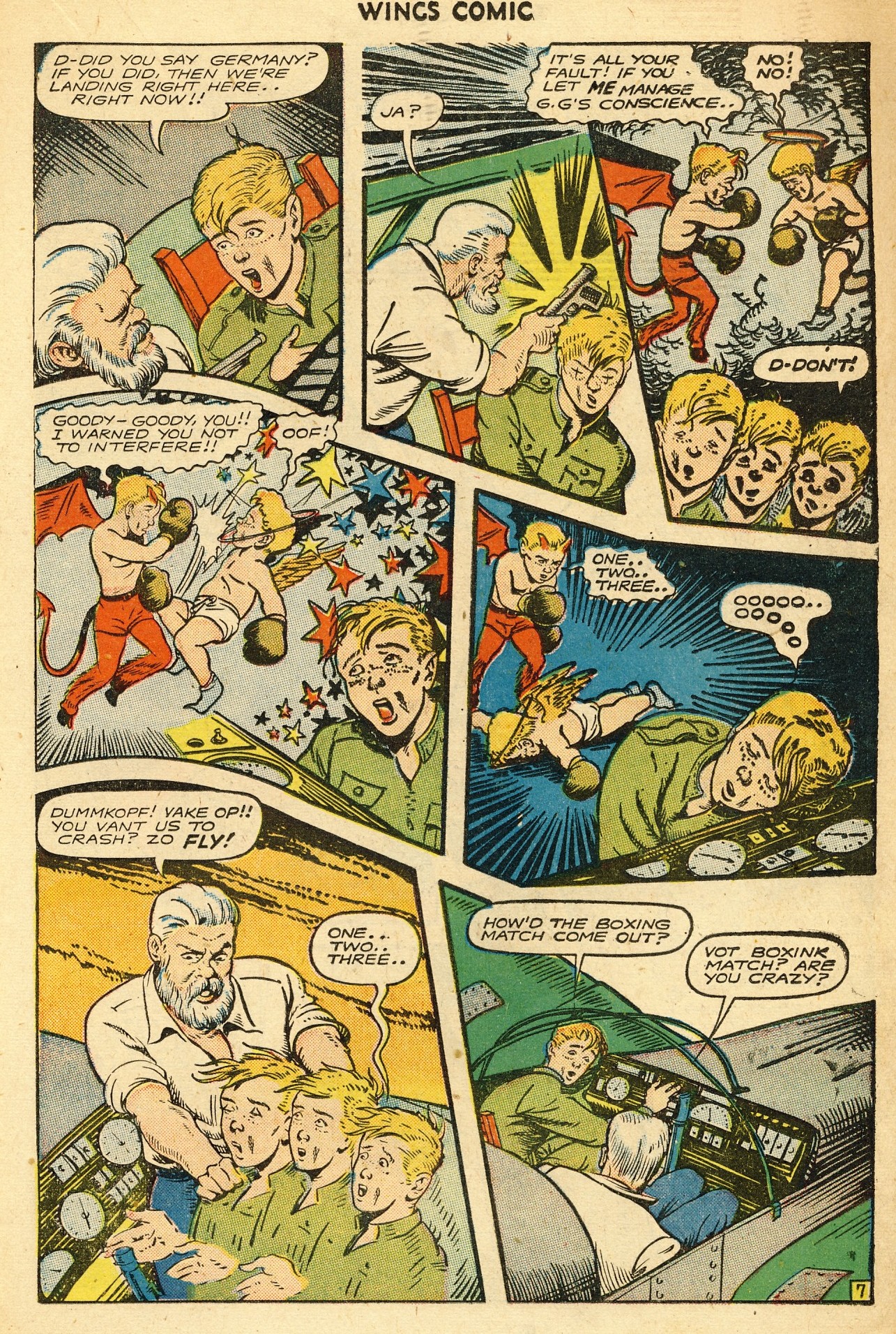 Read online Wings Comics comic -  Issue #60 - 19