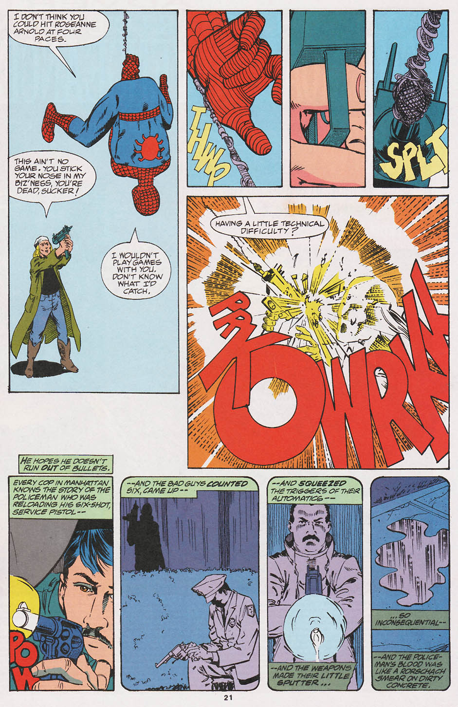Spider-Man (1990) 27_-_Theres_Something_About_A_Gun_Part_1 Page 16