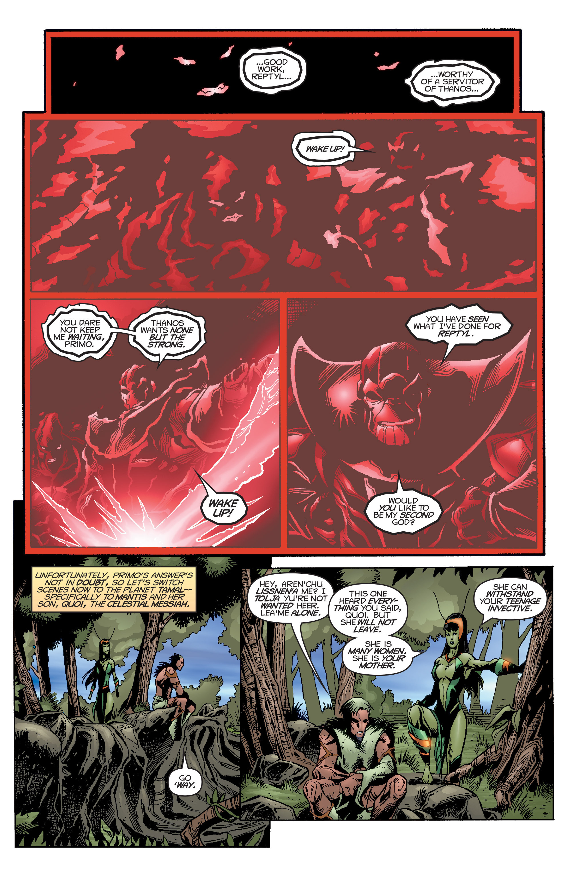 Read online Avengers: Celestial Quest comic -  Issue #4 - 7