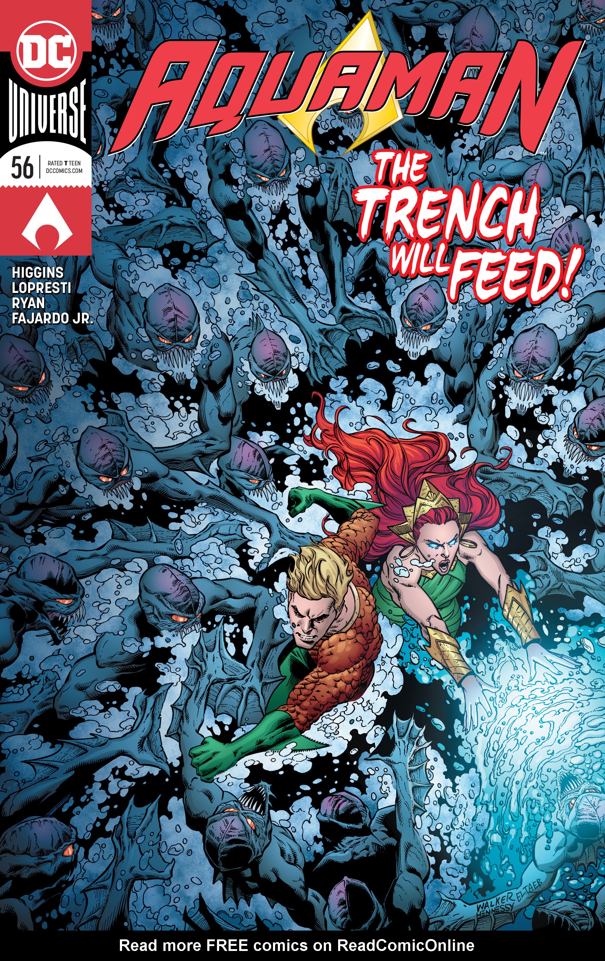 Read online Aquaman (2016) comic -  Issue #56 - 1