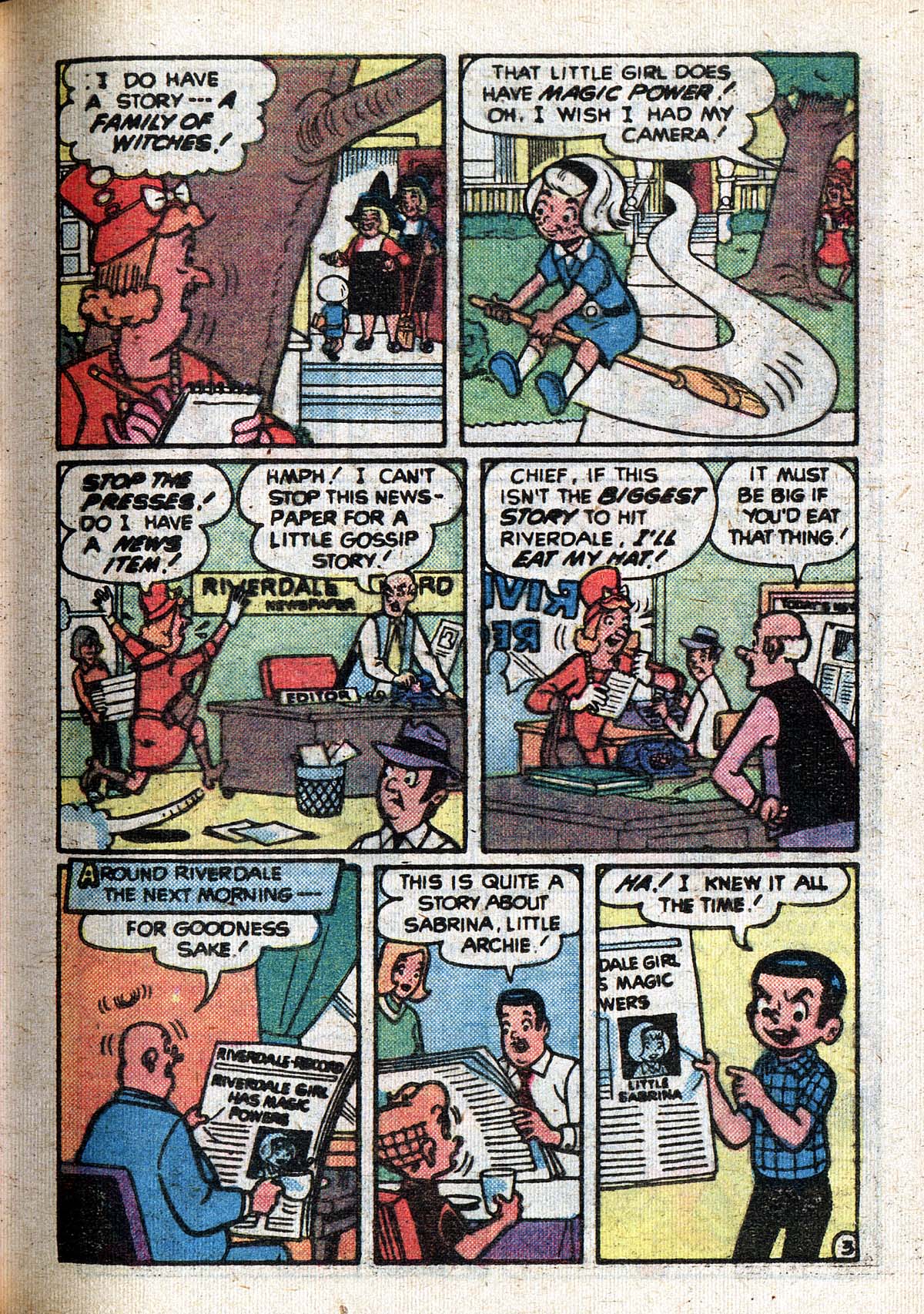 Read online Little Archie Comics Digest Magazine comic -  Issue #5 - 52