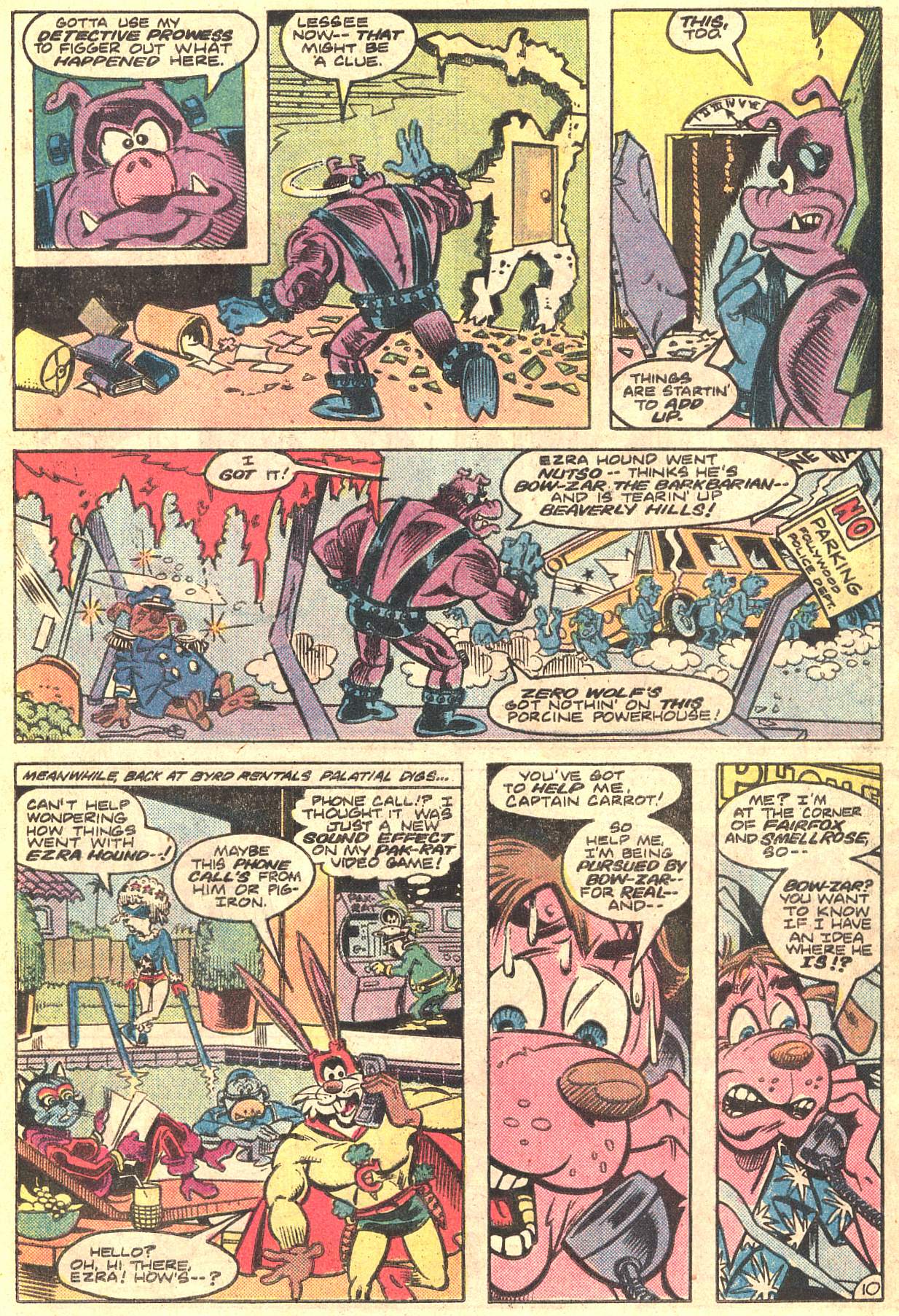 Read online Captain Carrot and His Amazing Zoo Crew! comic -  Issue #7 - 11