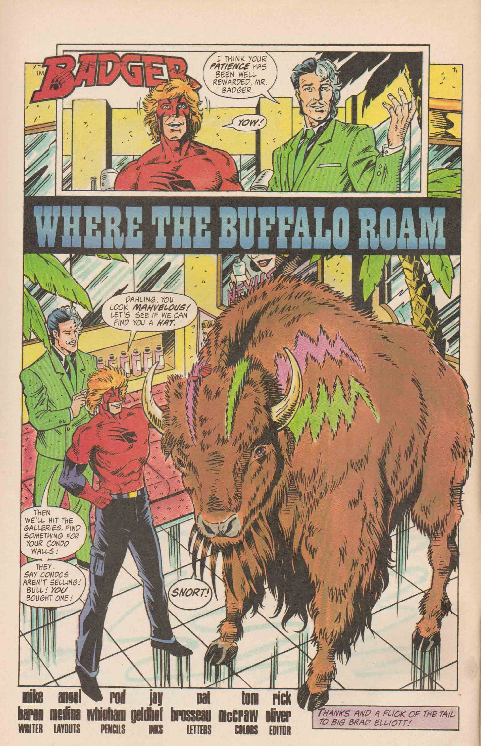 Read online The Badger comic -  Issue #37 - 4